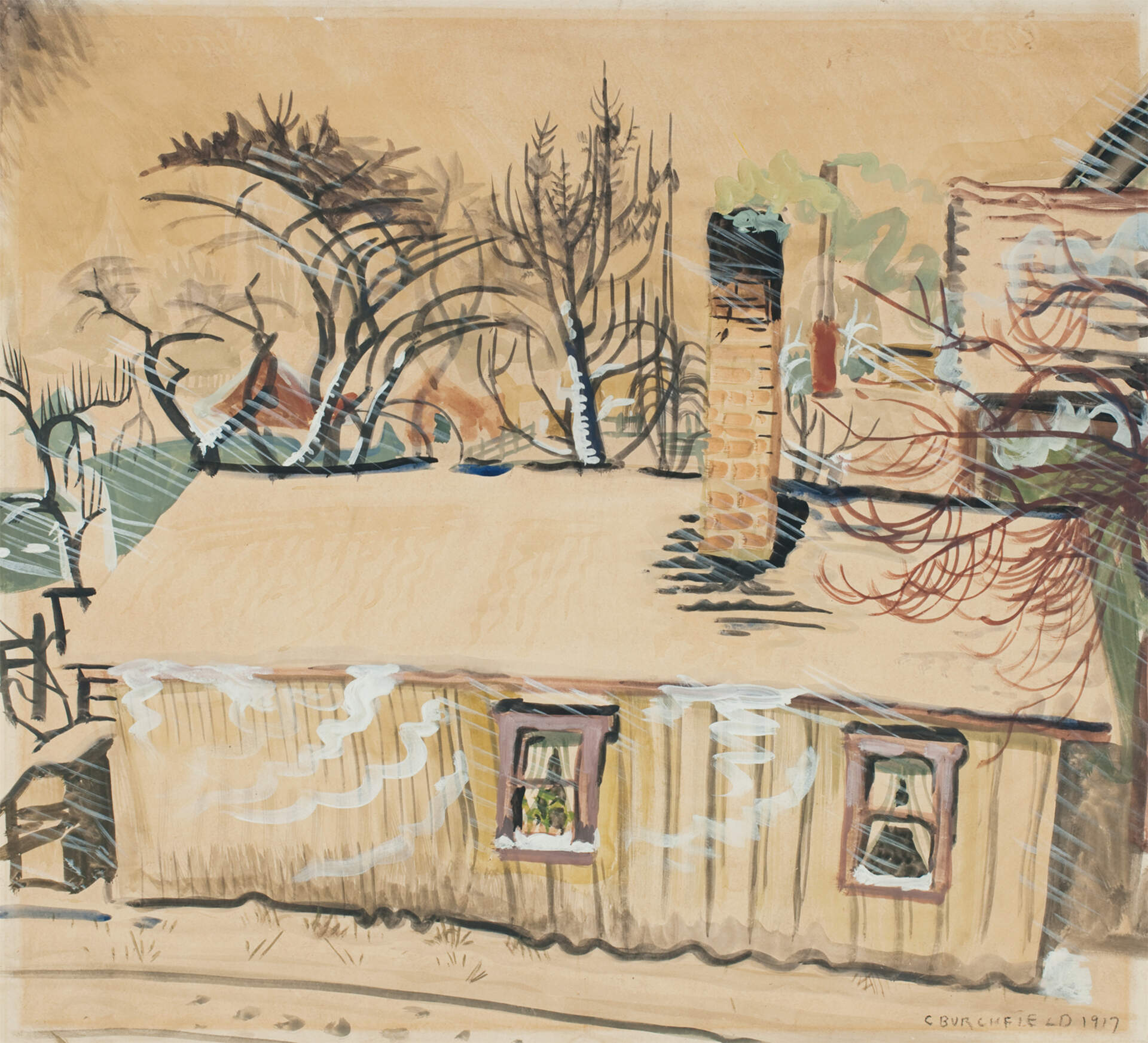 Charles E. Burchfield: Four Seasons In Salem
