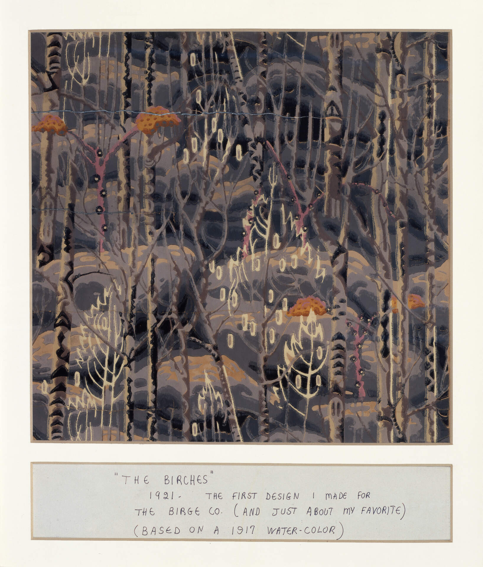 From a folder titled <em>SNOWY OWL</em> in the Charles E. Burchfield Foundation Archives