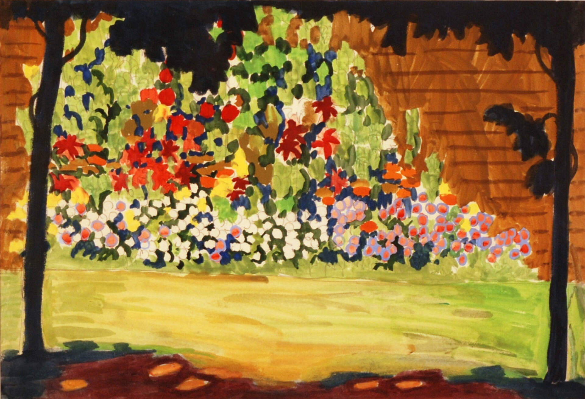 Watercolor Garden Party