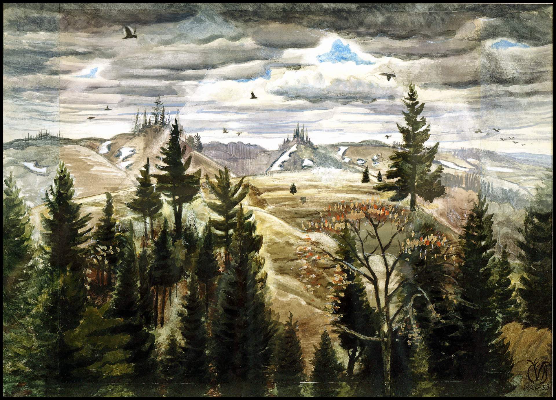 From Charles Burchfield's Journals, January 7, 1916