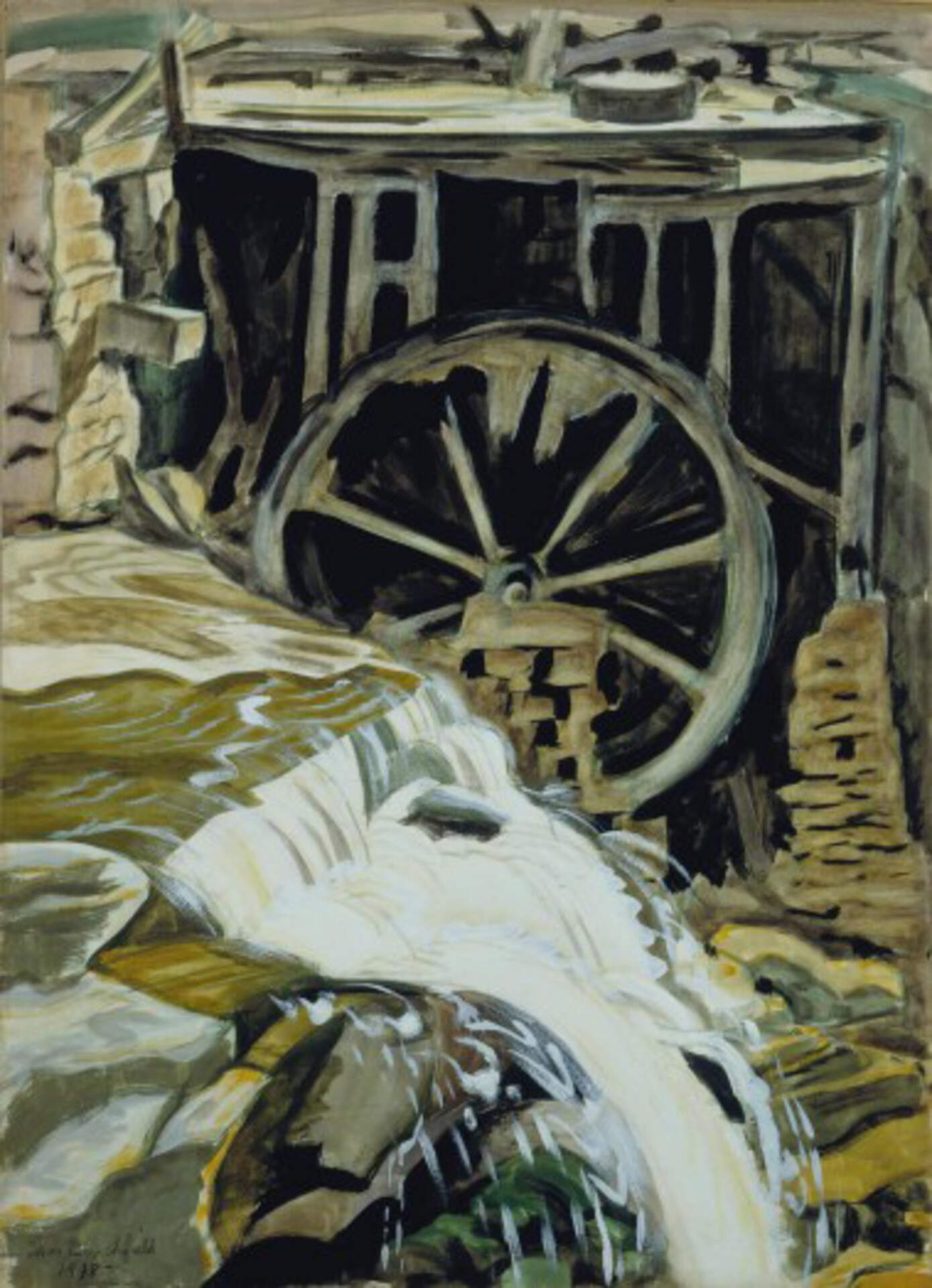 Charles Burchfield, from <em>On the Middle Border</em>, 1928