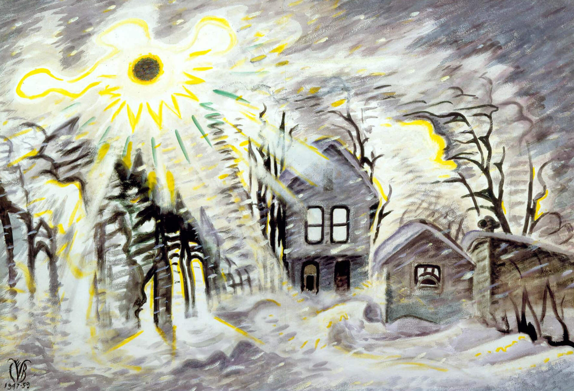 Finding Happiness in a Blizzard by Philip Koch