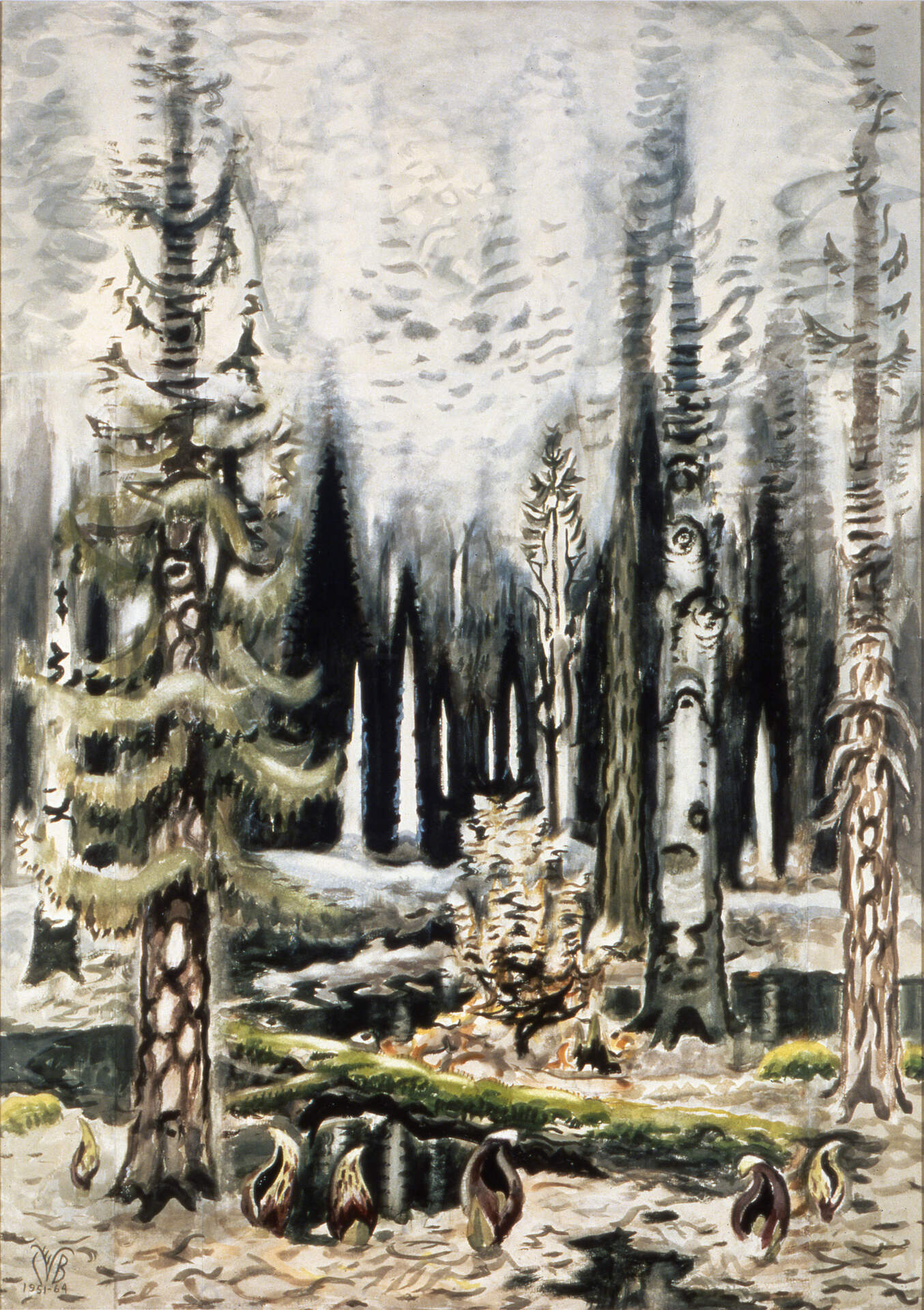 Charles Burchfield, <em>Journals</em>, Vol. 62, April 3, 1964