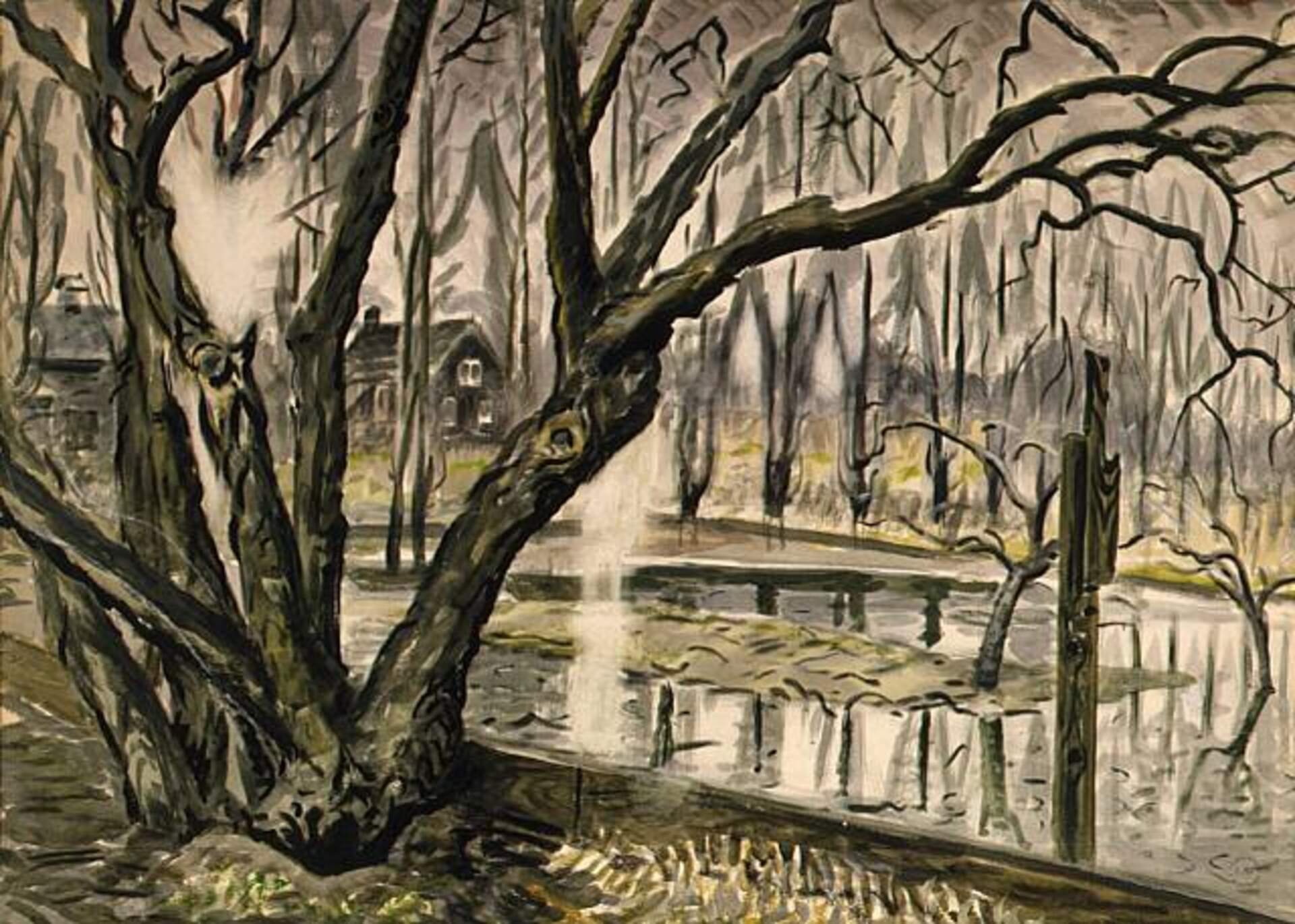 Charles E. Burchfield, <em>Journals</em>, Vol. 55, March 10, 1954