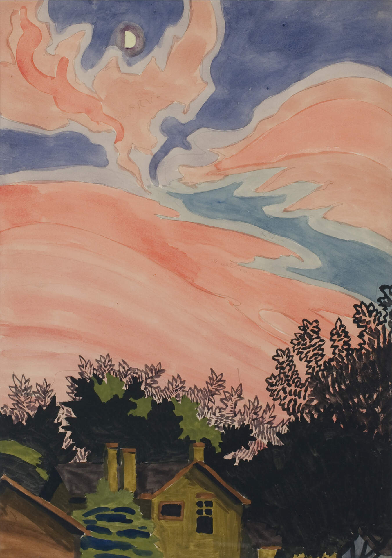 Charles E. Burchfield, <em>Journals</em>, Vol. 23, January 16, 1915