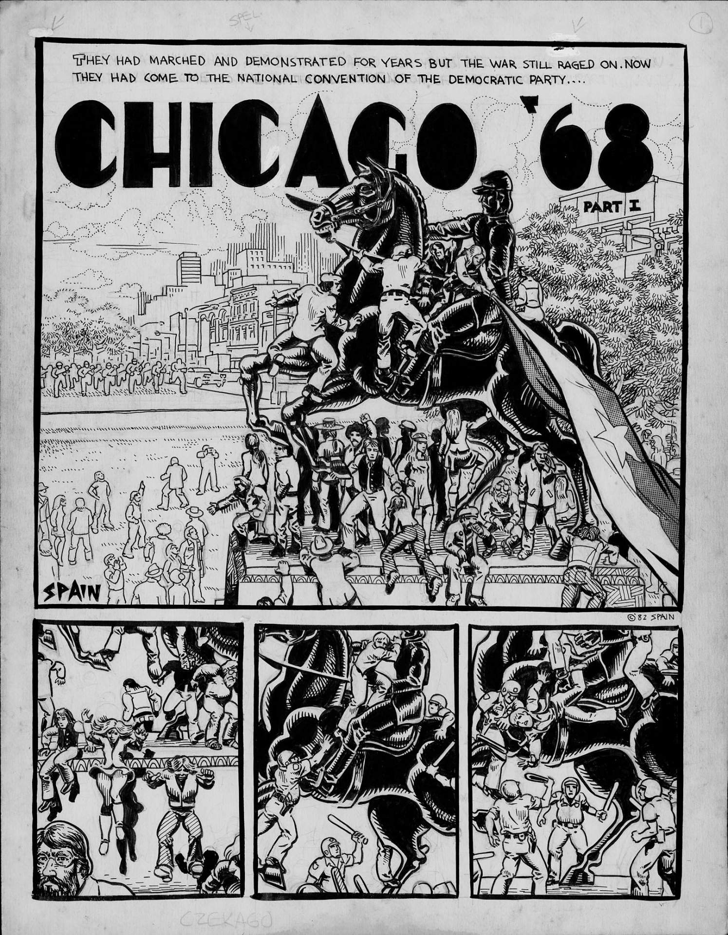 from My True Story: Chicago ’68, Part I, p. 46