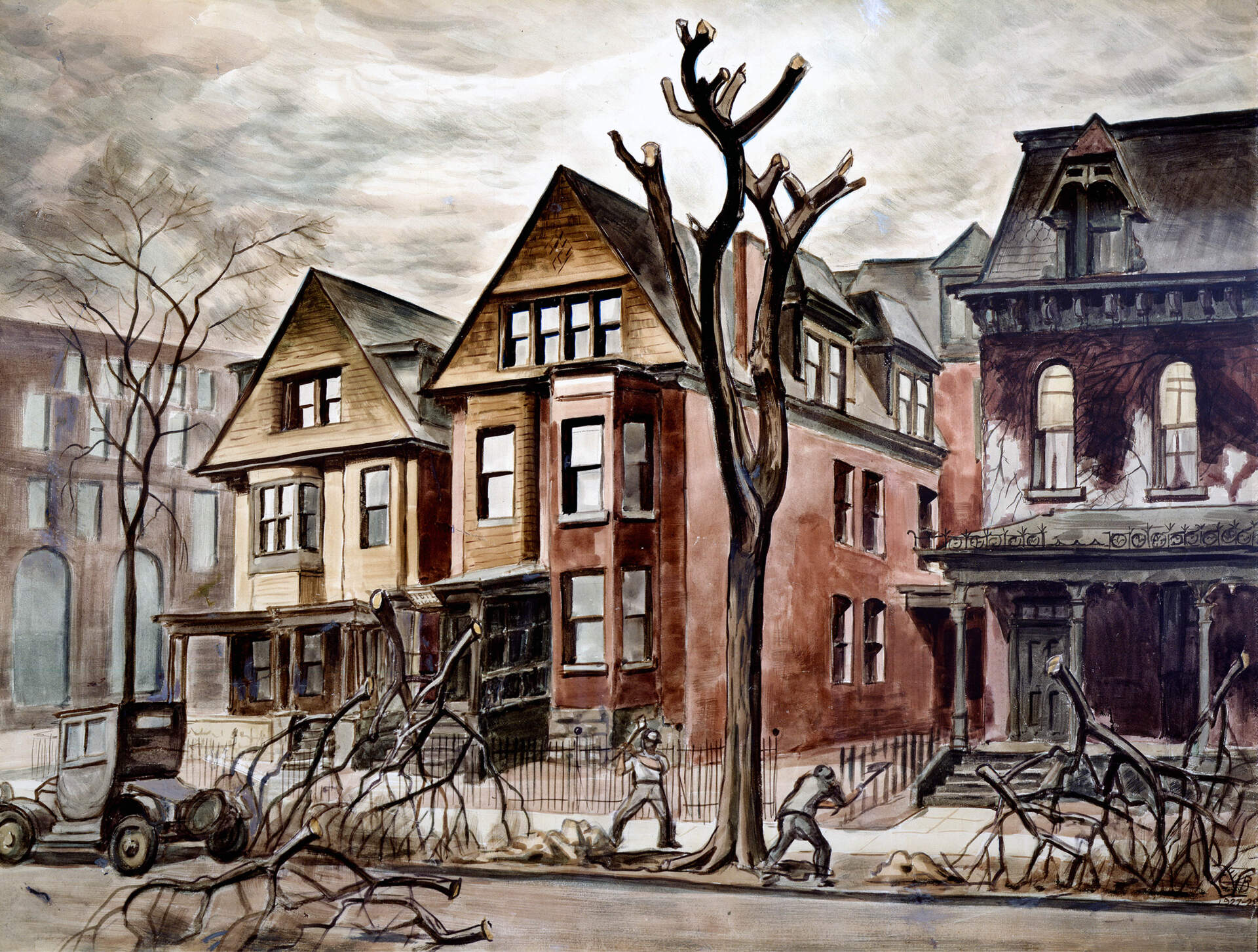 Charles Burchfield, <em>Journals</em>, Vol. 42, April 13, 1940