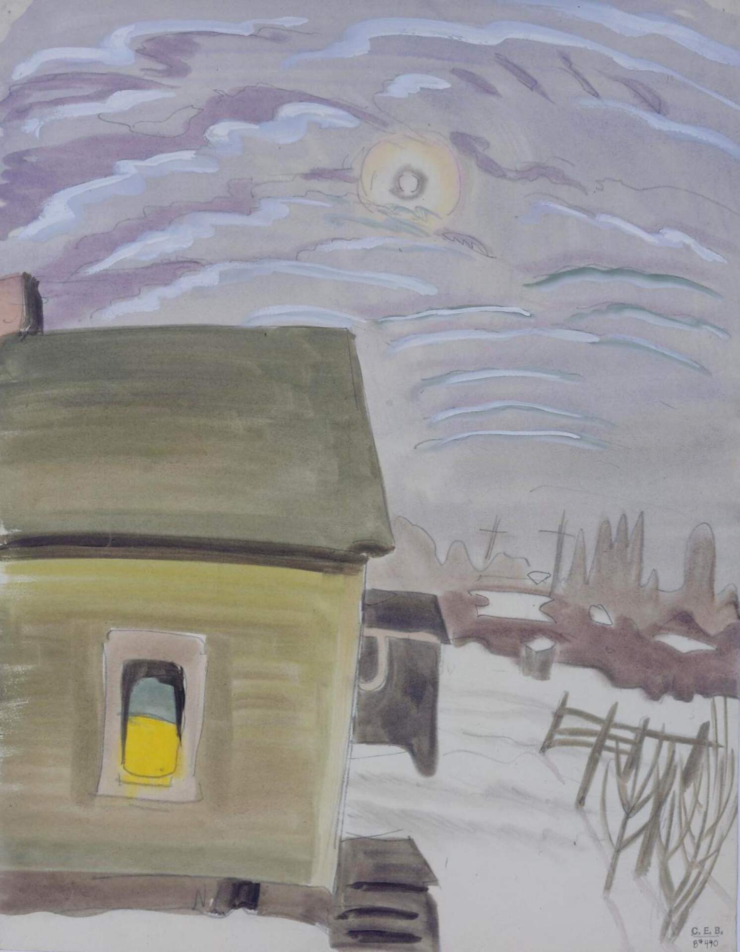 Charles E. Burchfield, <em>Journals</em>, March 19, 1911