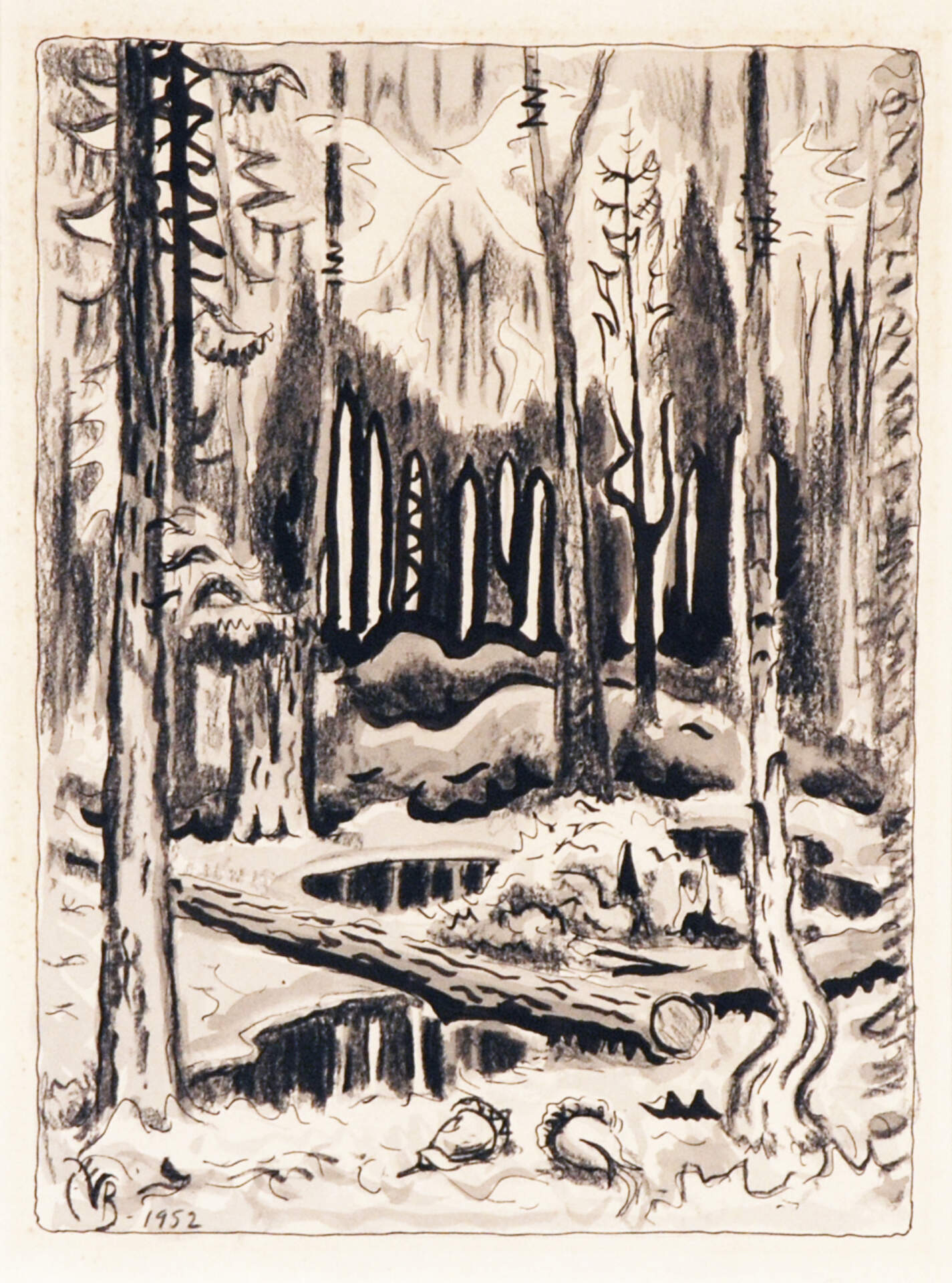 Charles E. Burchfield, <em>Journals</em>, April 18, 1956
