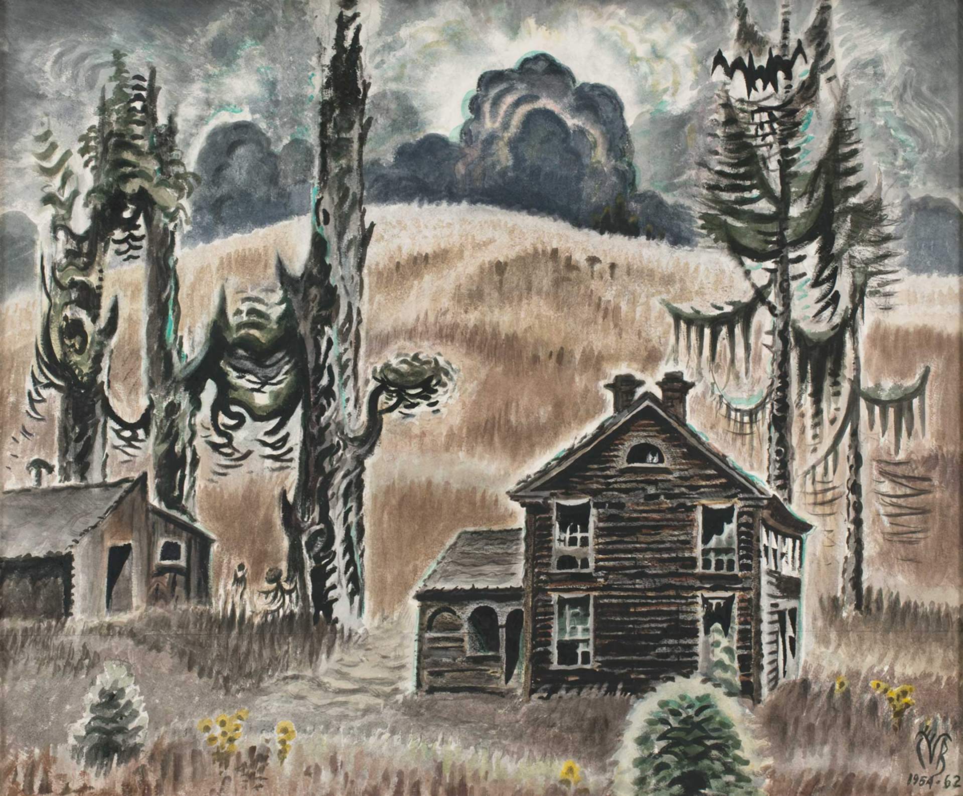 Charles E. Burchfield: Haunted Twilight