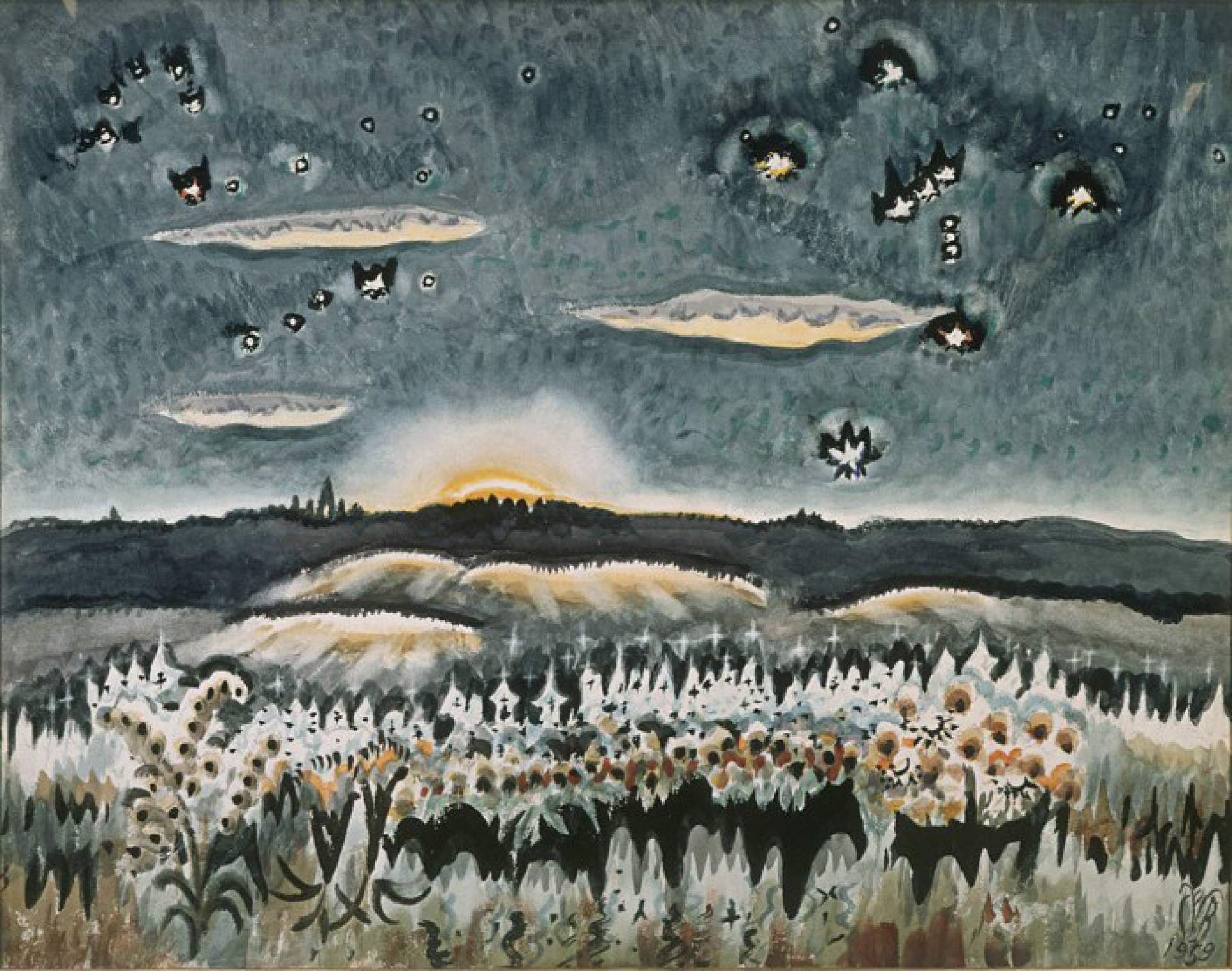 Charles E. Burchfield, letter to Dr. & Mrs. Theodor W. Braasch, December 30, 1959