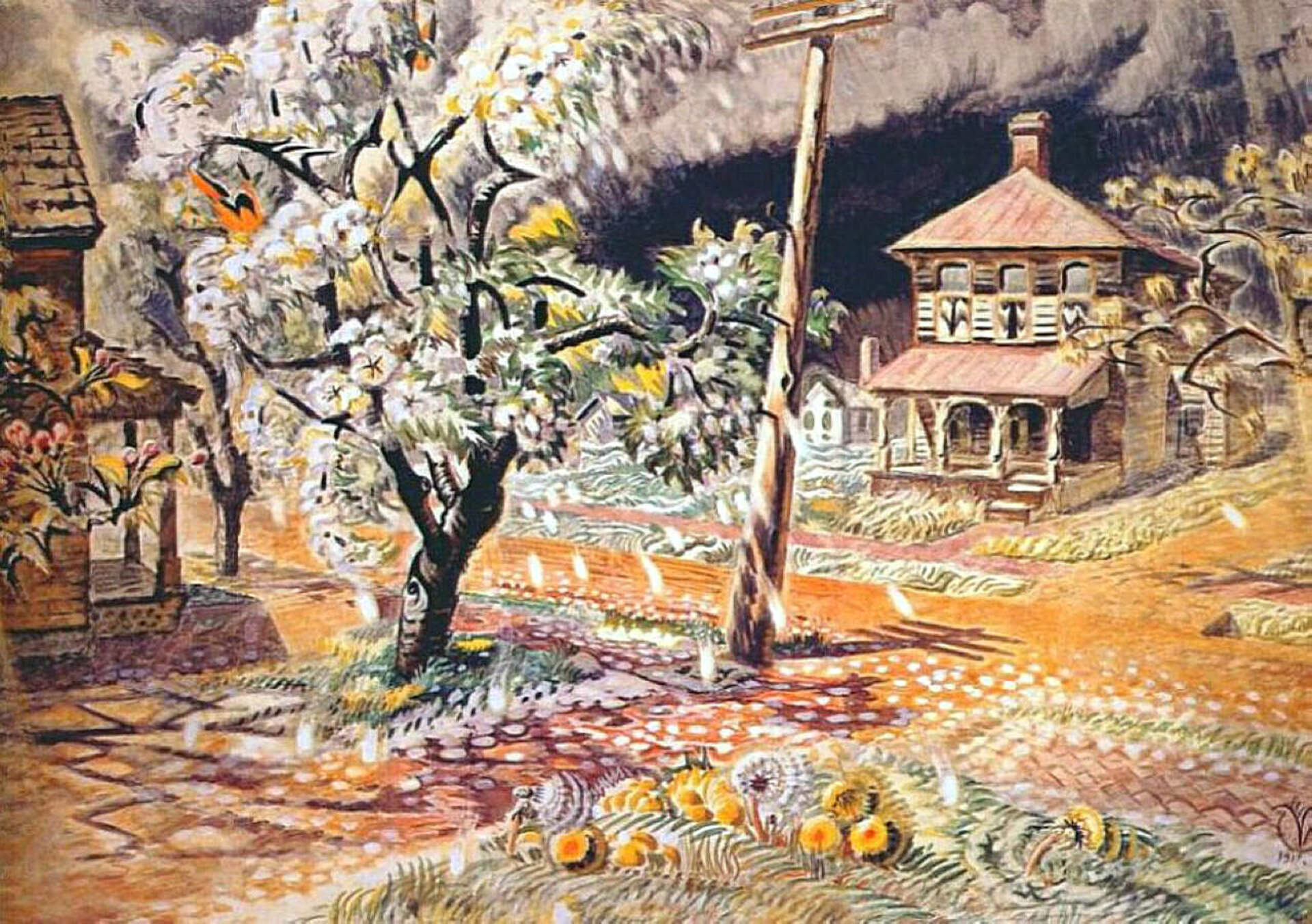 Charles E. Burchfield, <em>Journals</em>, April 8, 1911