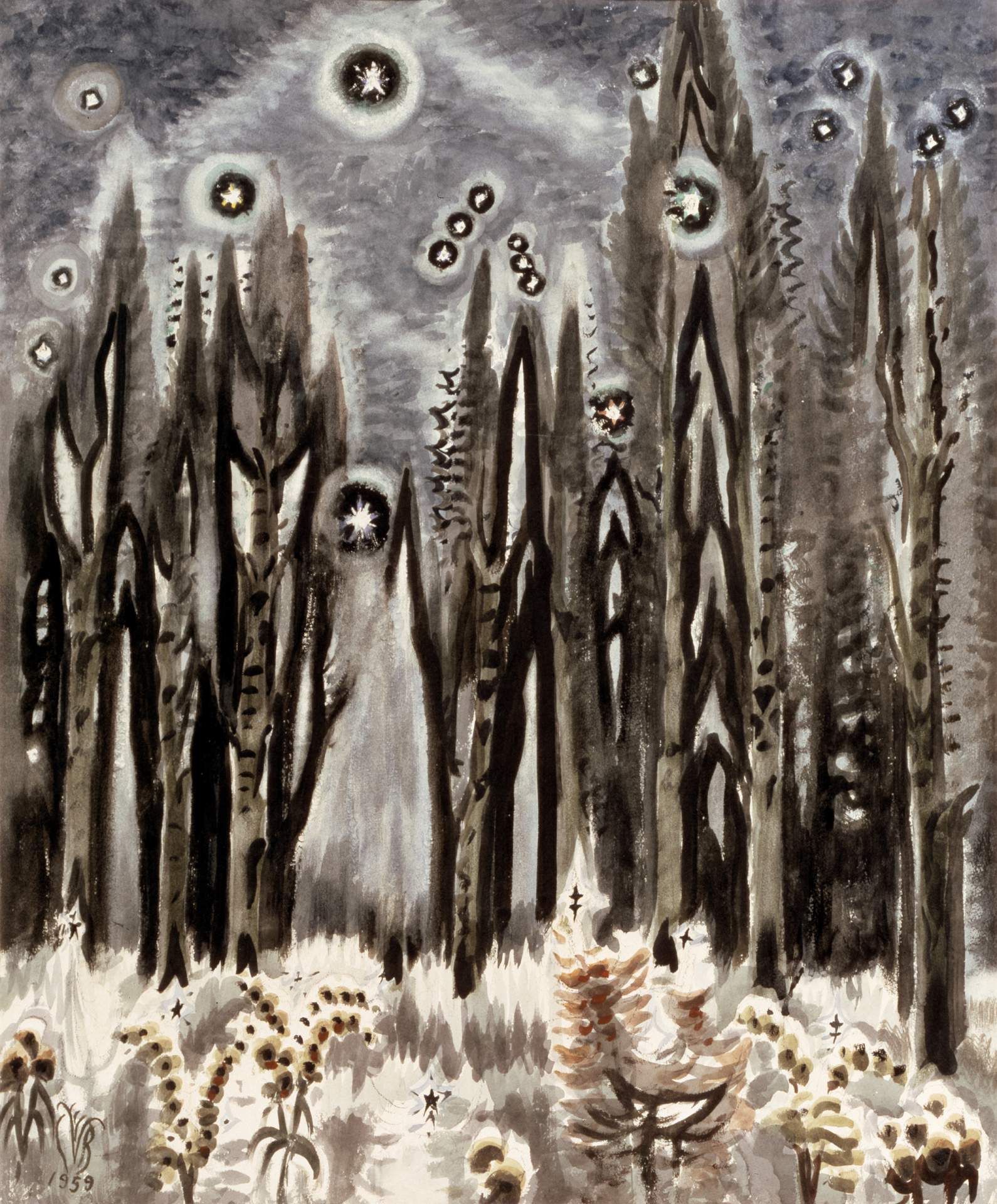 From a letter to Theodor Braasch from Charles Burchfield, December 30, 1959