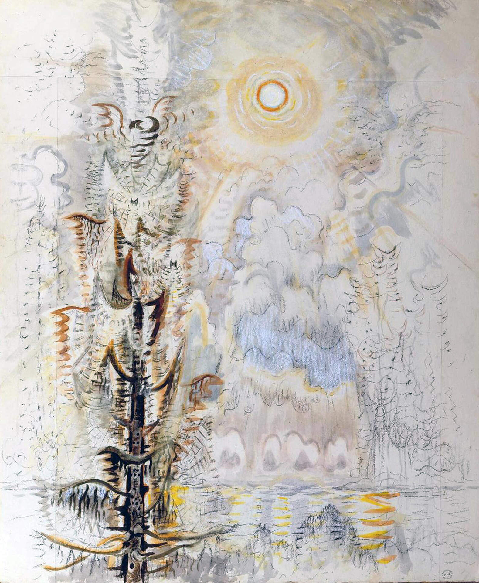 Charles E. Burchfield, <em>Journals</em>, August 8, 1946