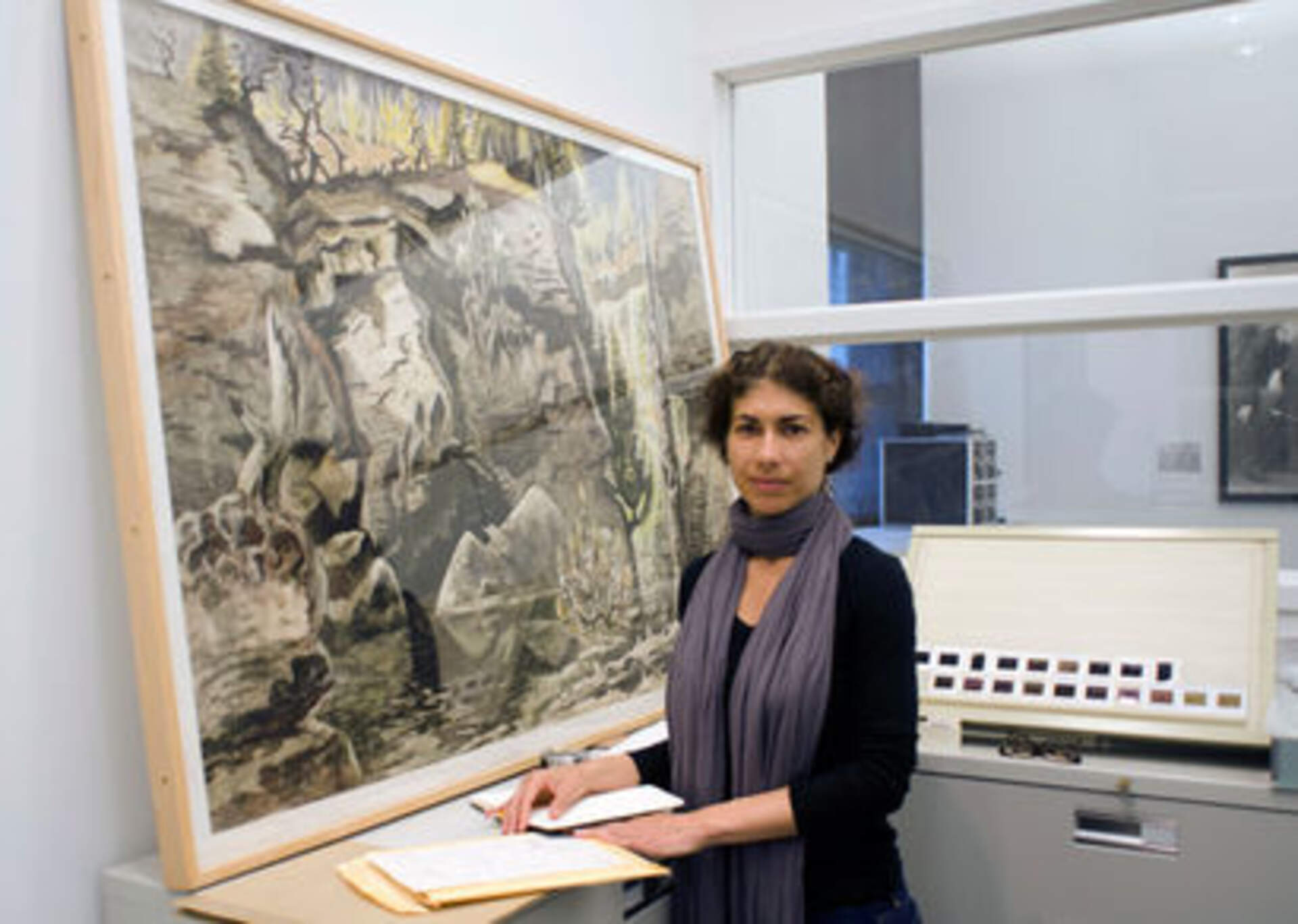 Artist in Residence Janelle Lynch in Jamestown's The Post-Journal