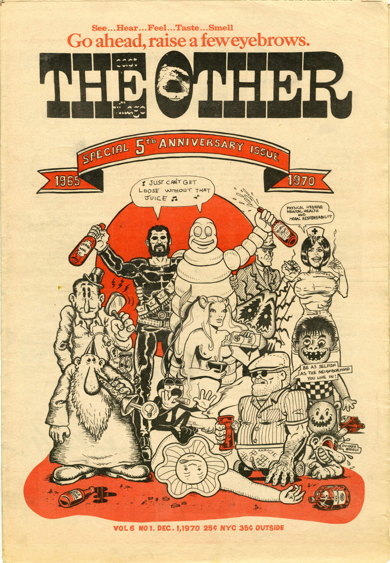 "Salute to Spain Rodriguez" by Ed Sanders