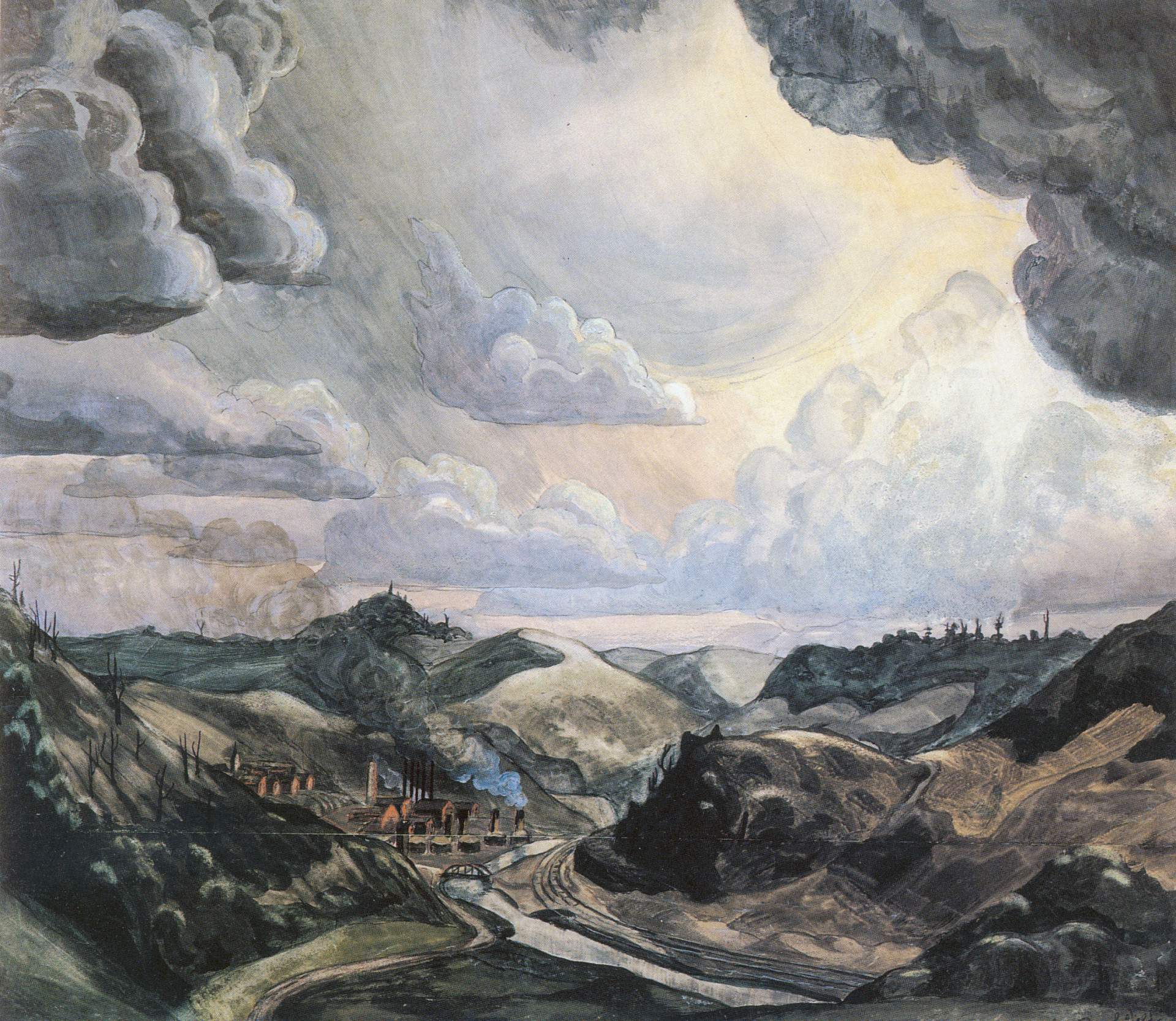 Blistering Vision: Charles E. Burchfield’s Sublime American Landscapes at the Burchfield Penney Art Center