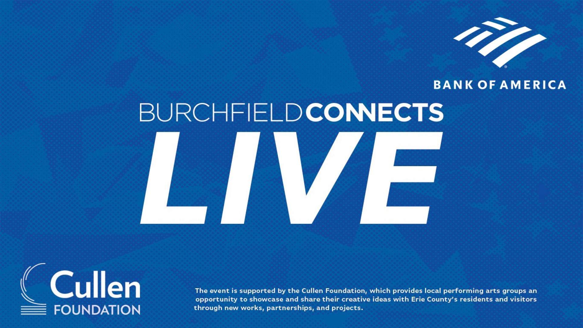 Burchfield Connects: LIVE March