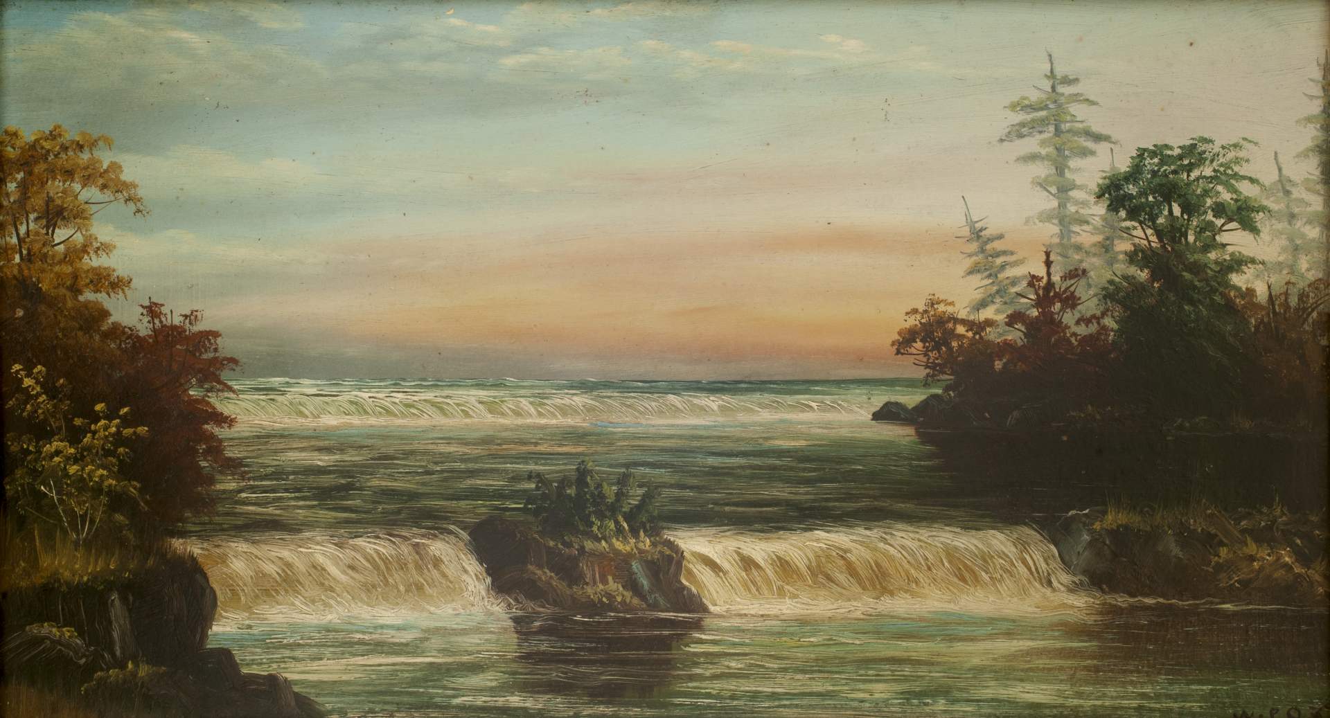 Niagara Rapids at Three Sisters Islands
