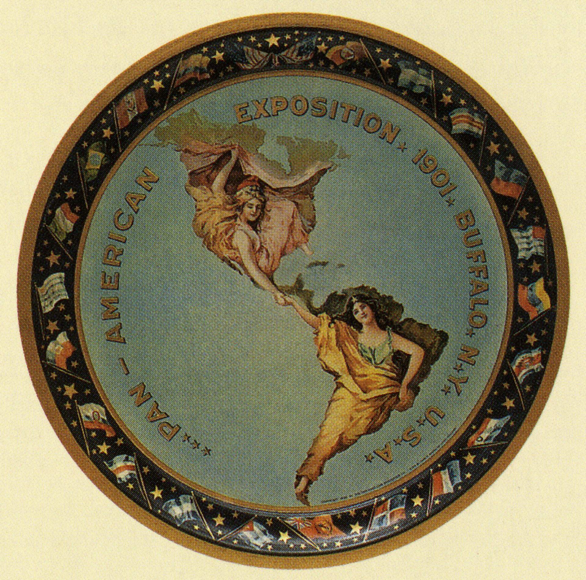 Design for the Pan-American Exposition Logo