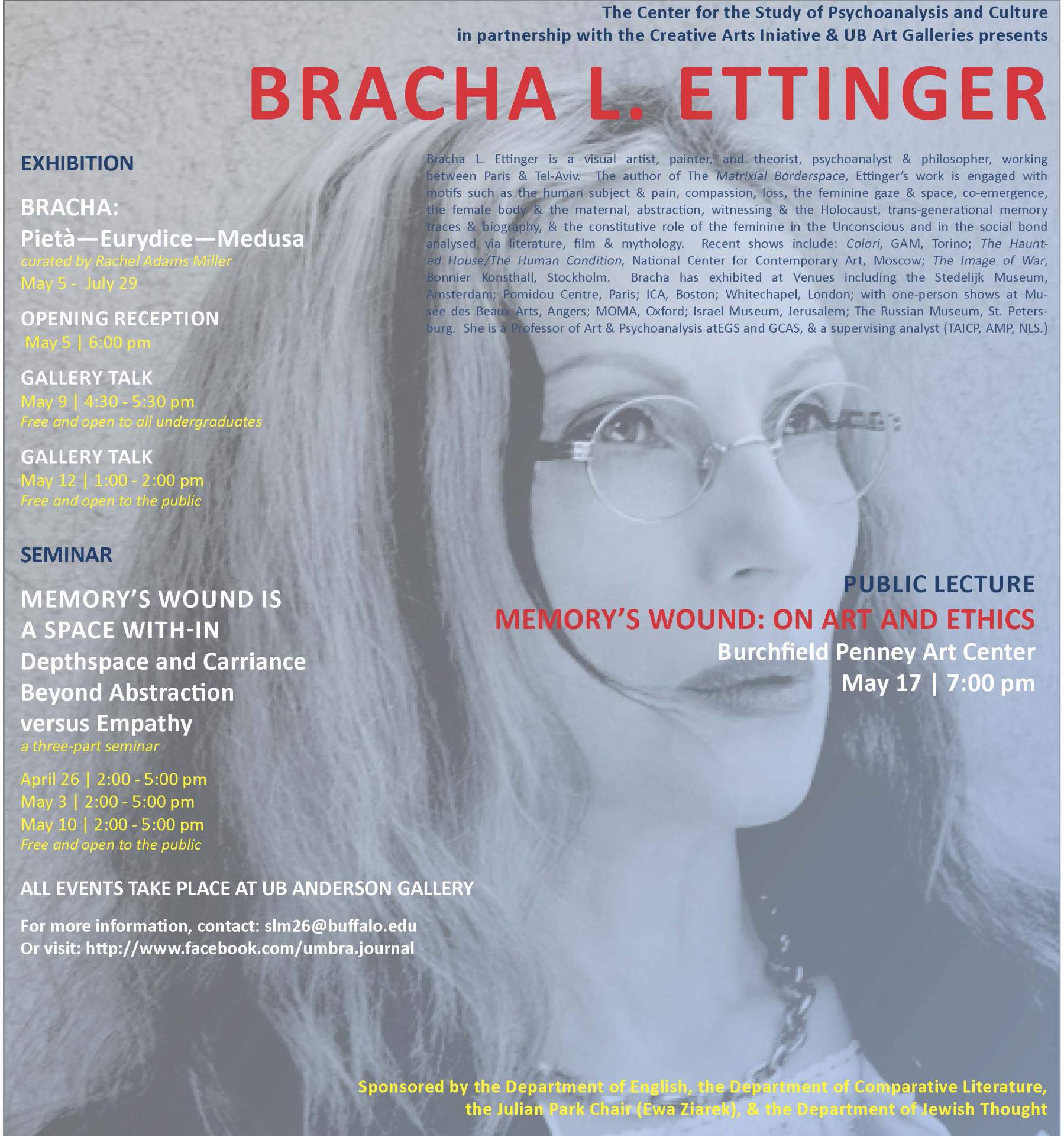 Bracha Lichtenberg Ettinger: Memory’s Wound: On Art and Ethics