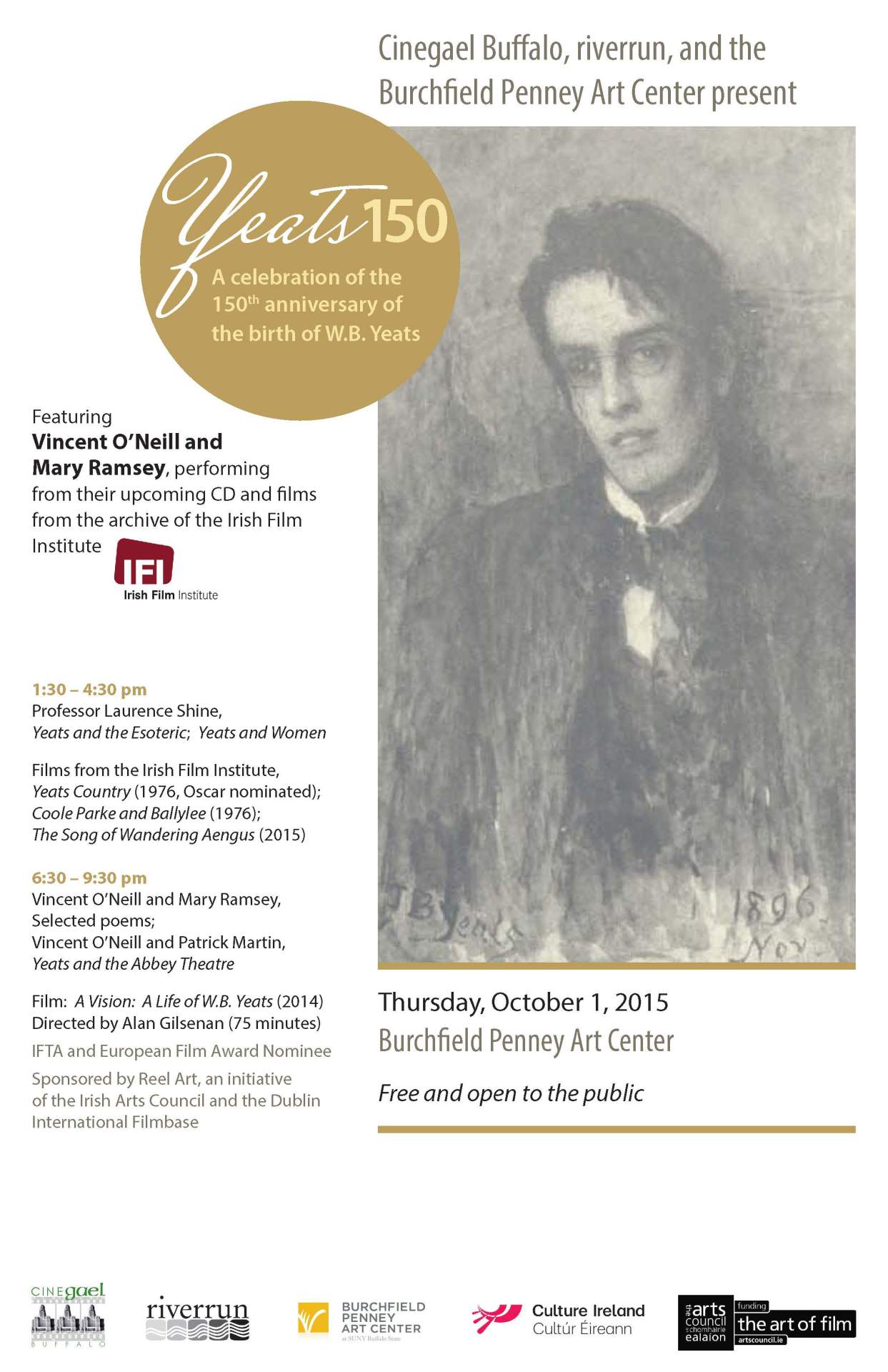 Yeats 150: A celebration of the 150th anniversary of the birth of W.B. Yeats