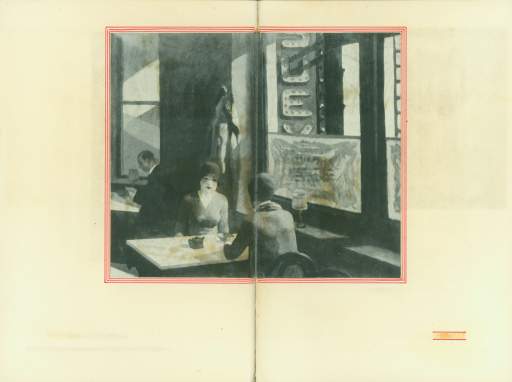 Edward Hopper Hand Made Book Design