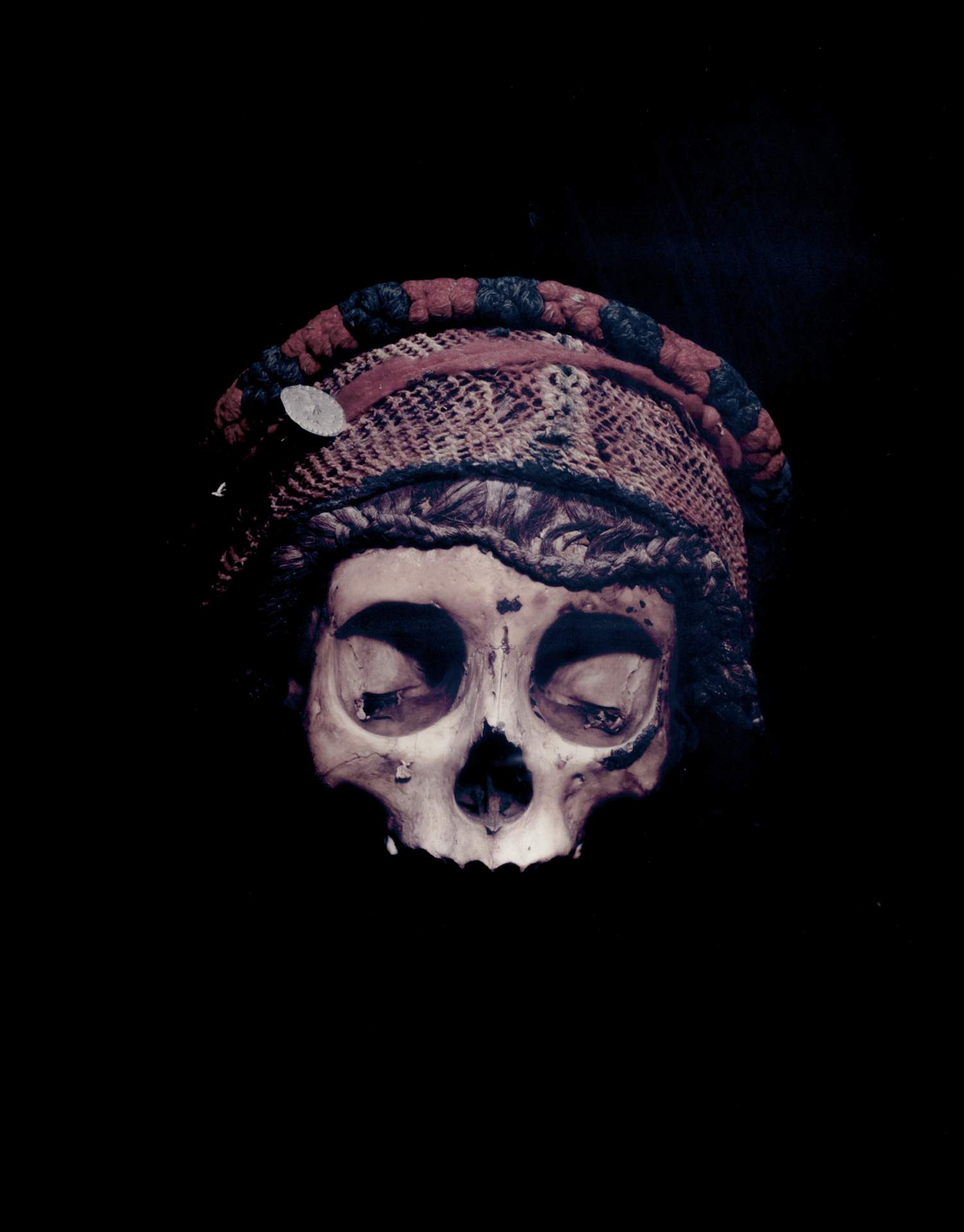 Vanitas: Woman’s Skull with Headdress (a.k.a. Coptic Woman)