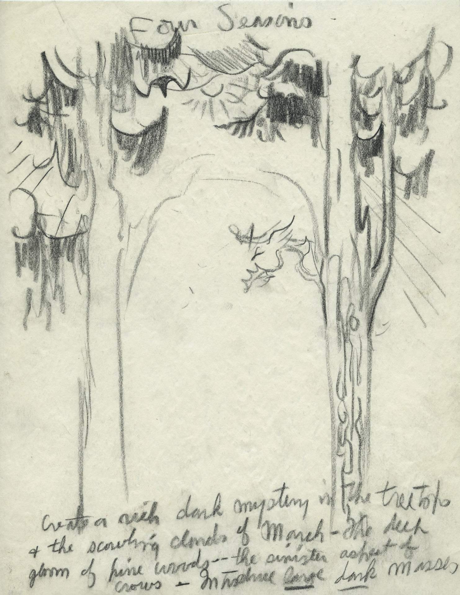 Sketch for The Four Seasons