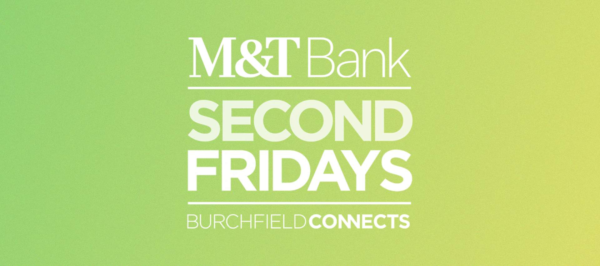 Second Friday Banner