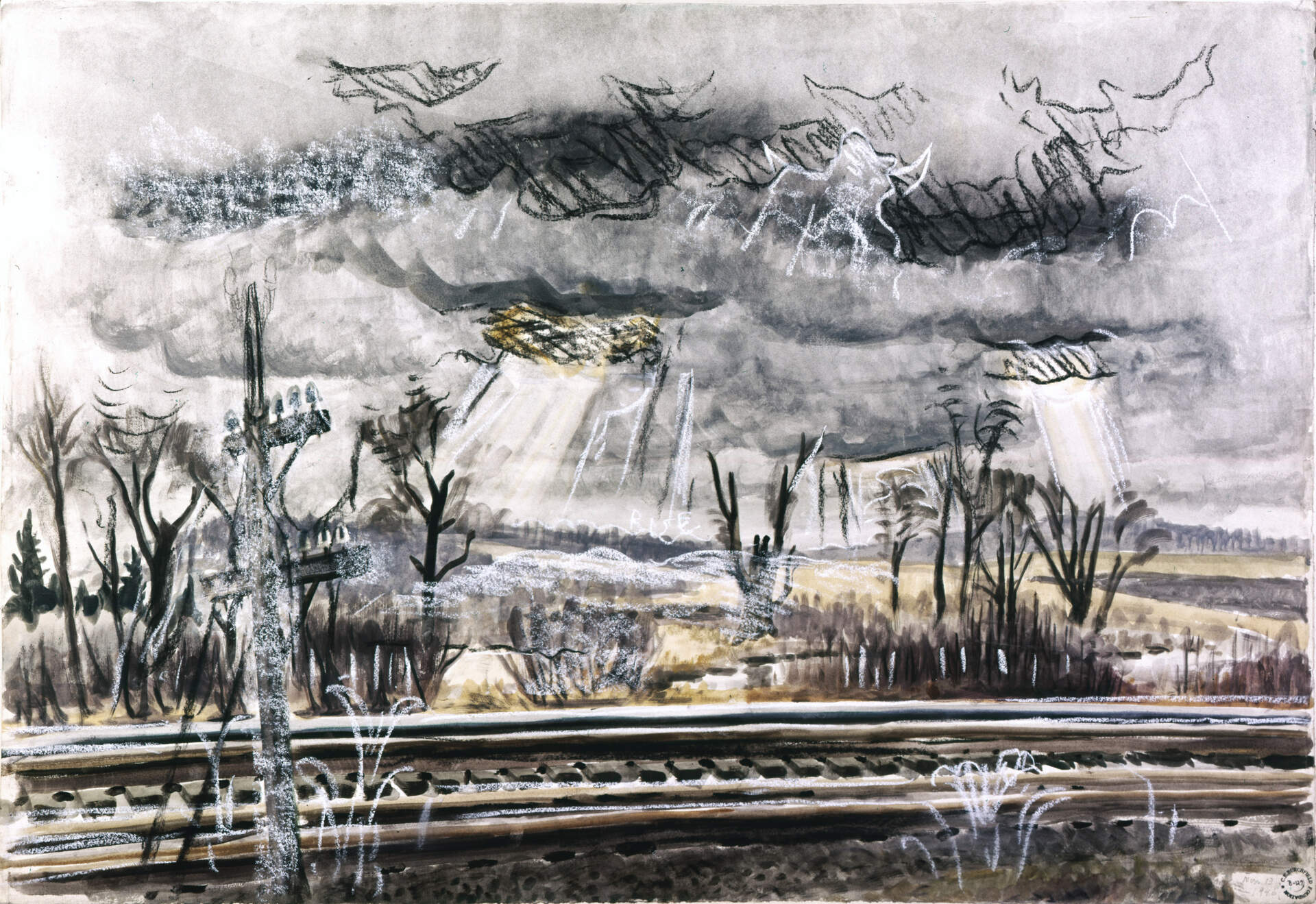 Charles Burchfield, <em>Journals, </em>November 24-25, 1917