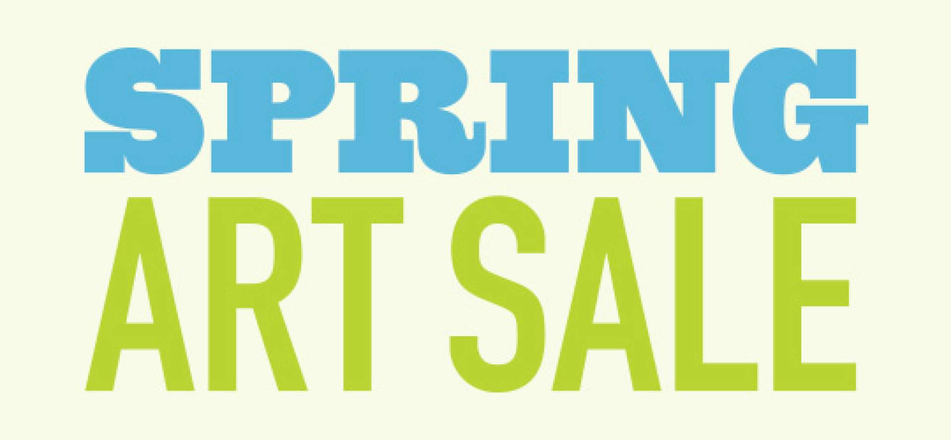 Spring Art Sale