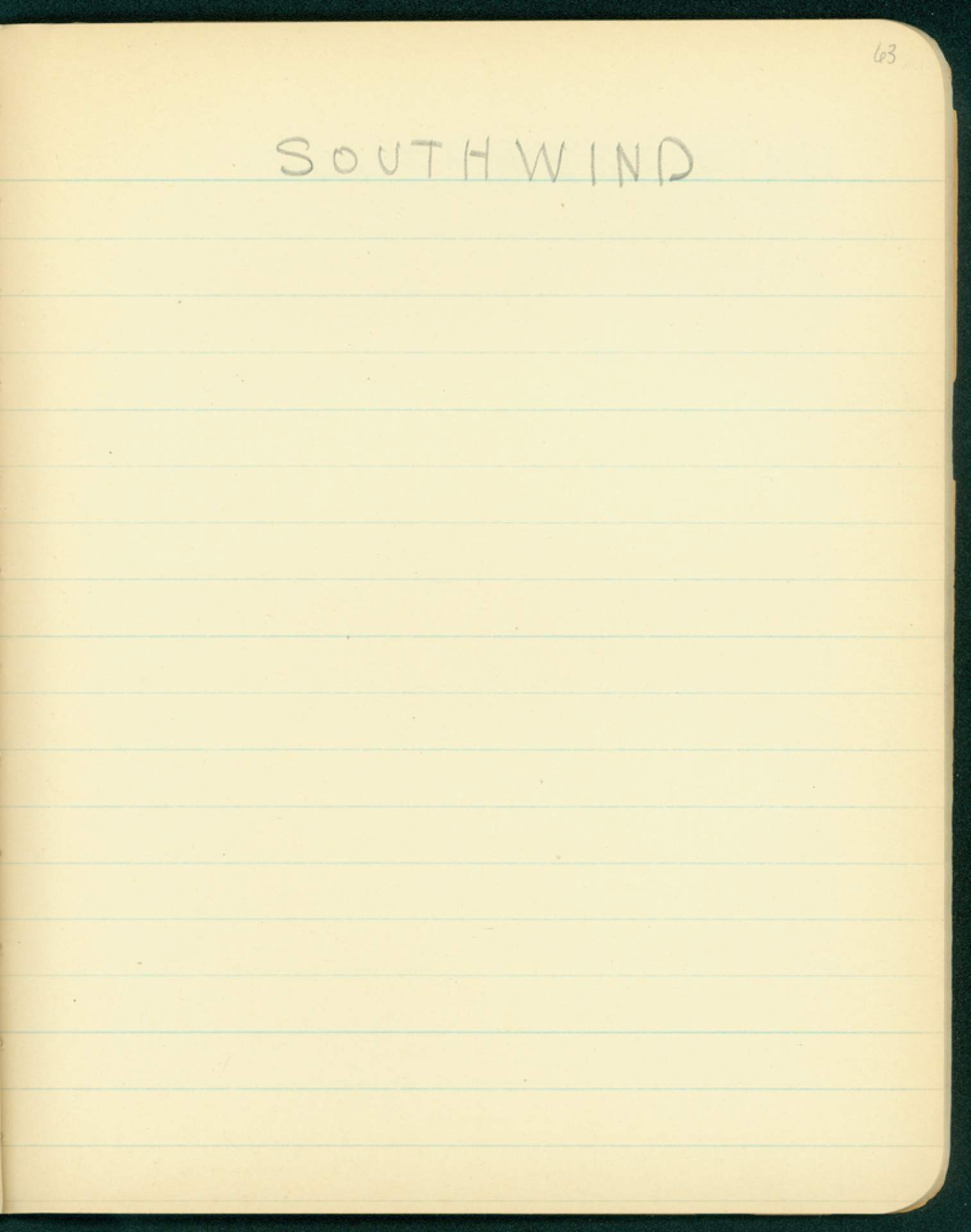 Untitled (South Wind)