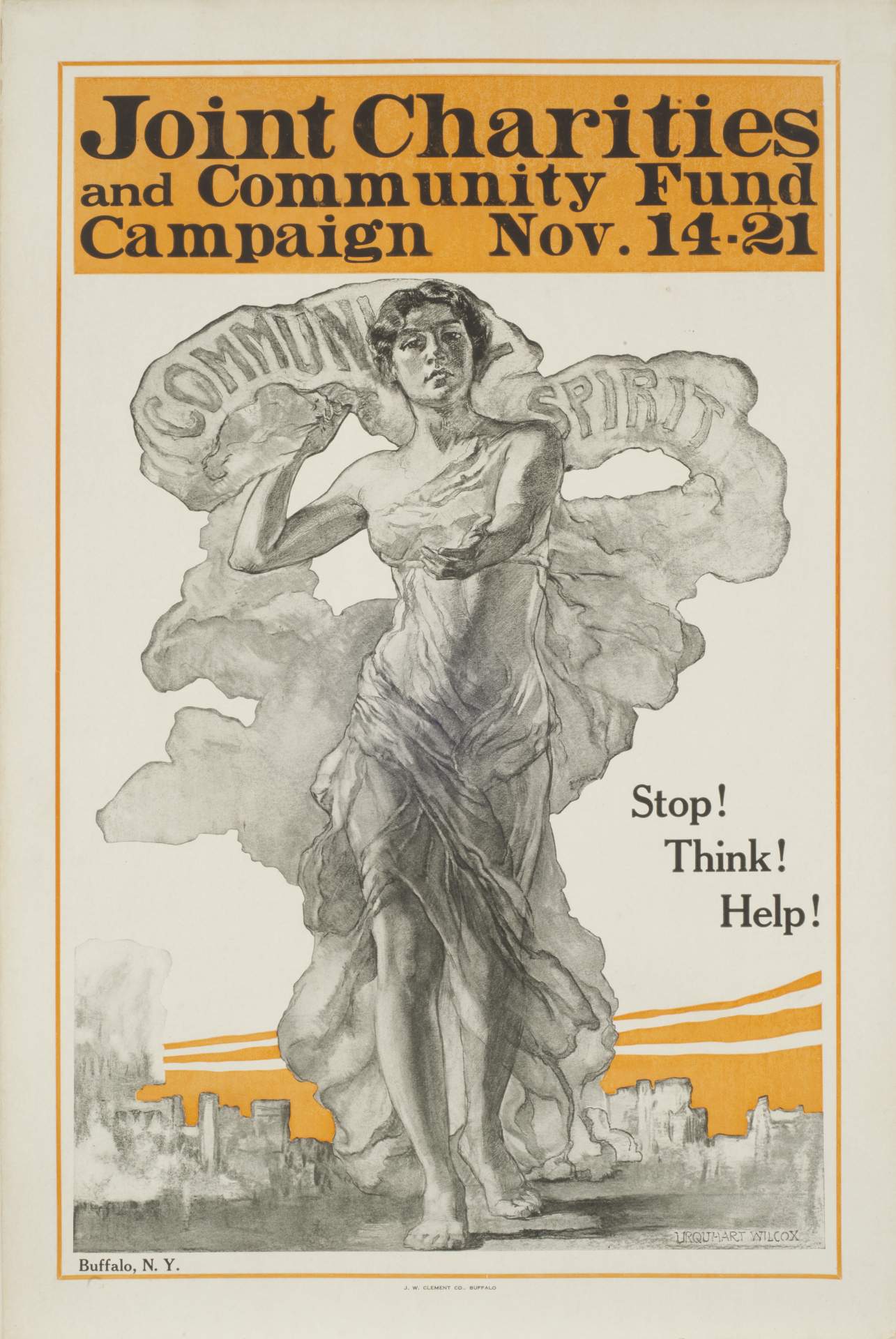 Poster for “Joint Charities and Community Fund Campaign