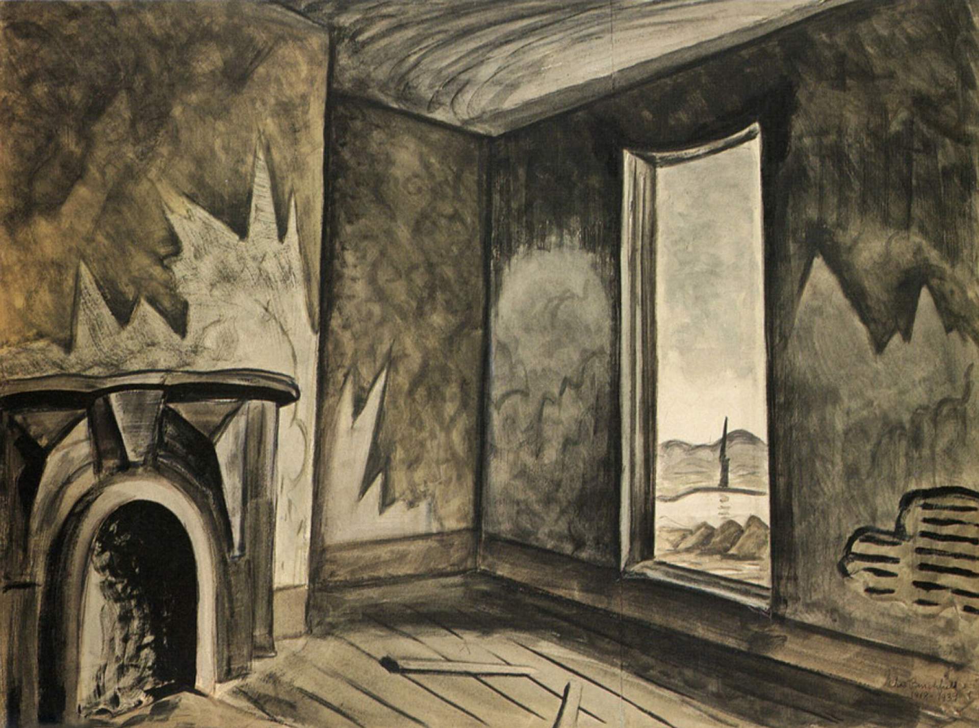 In a Deserted House