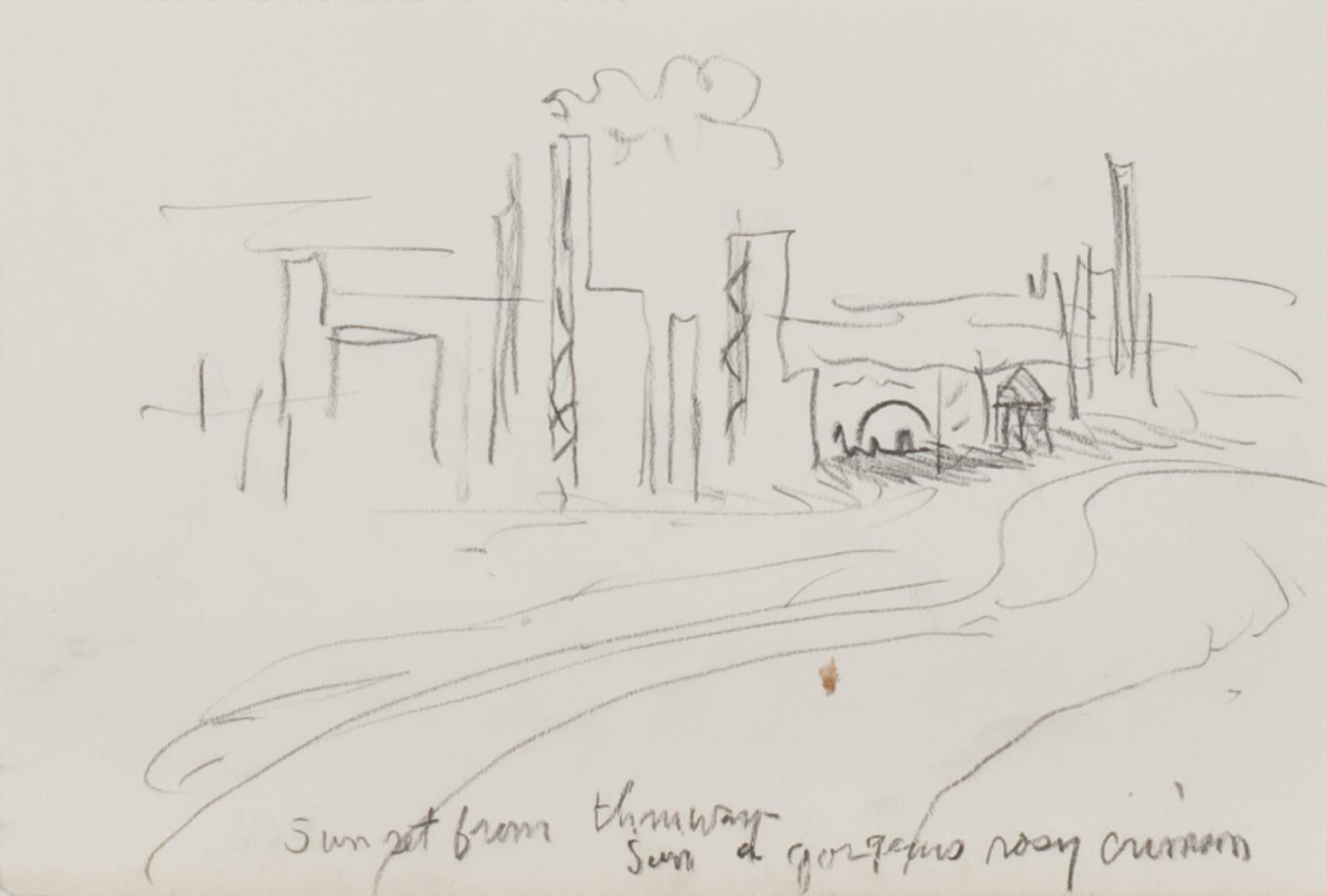 Untitled (Sketch of Distant Factories)