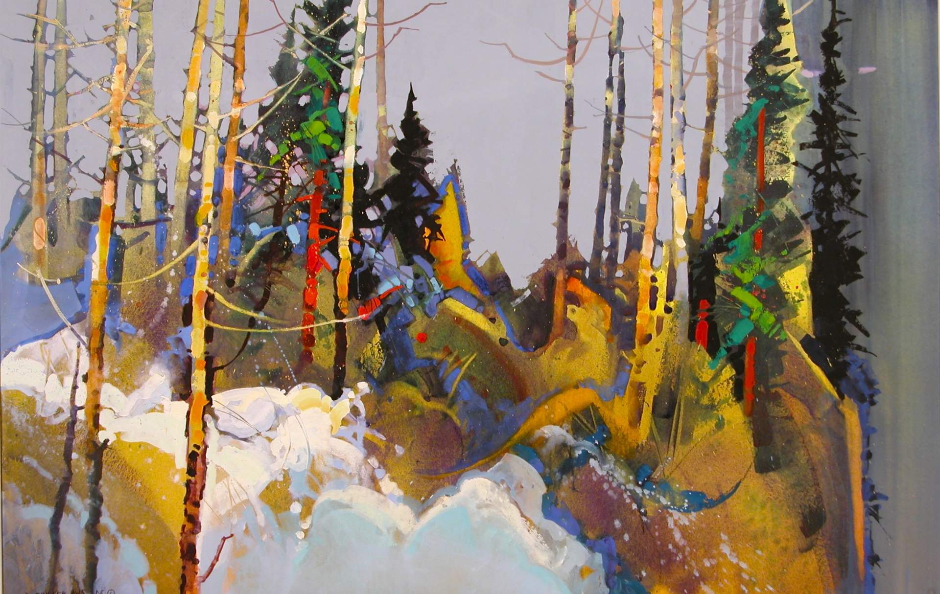 Deep Into Nature: Landscape Paintings by Stephen Quiller