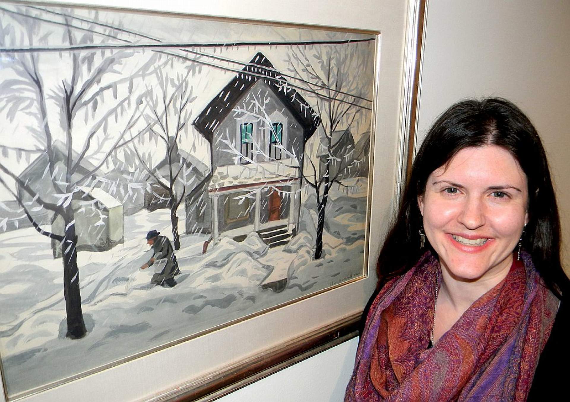 <em>Exhibit features painter's weather-related art</em> in Albany's Daily Gazette