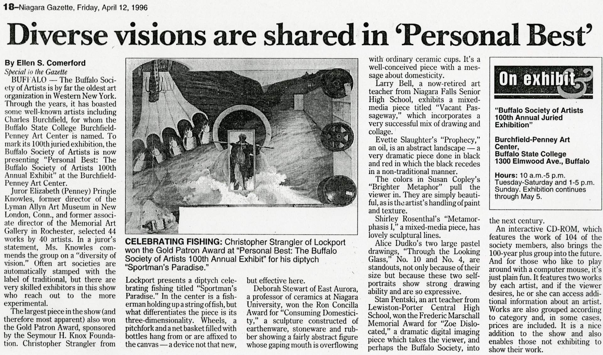 News Article: "Diverse Visions are Shared in "Personal Best"