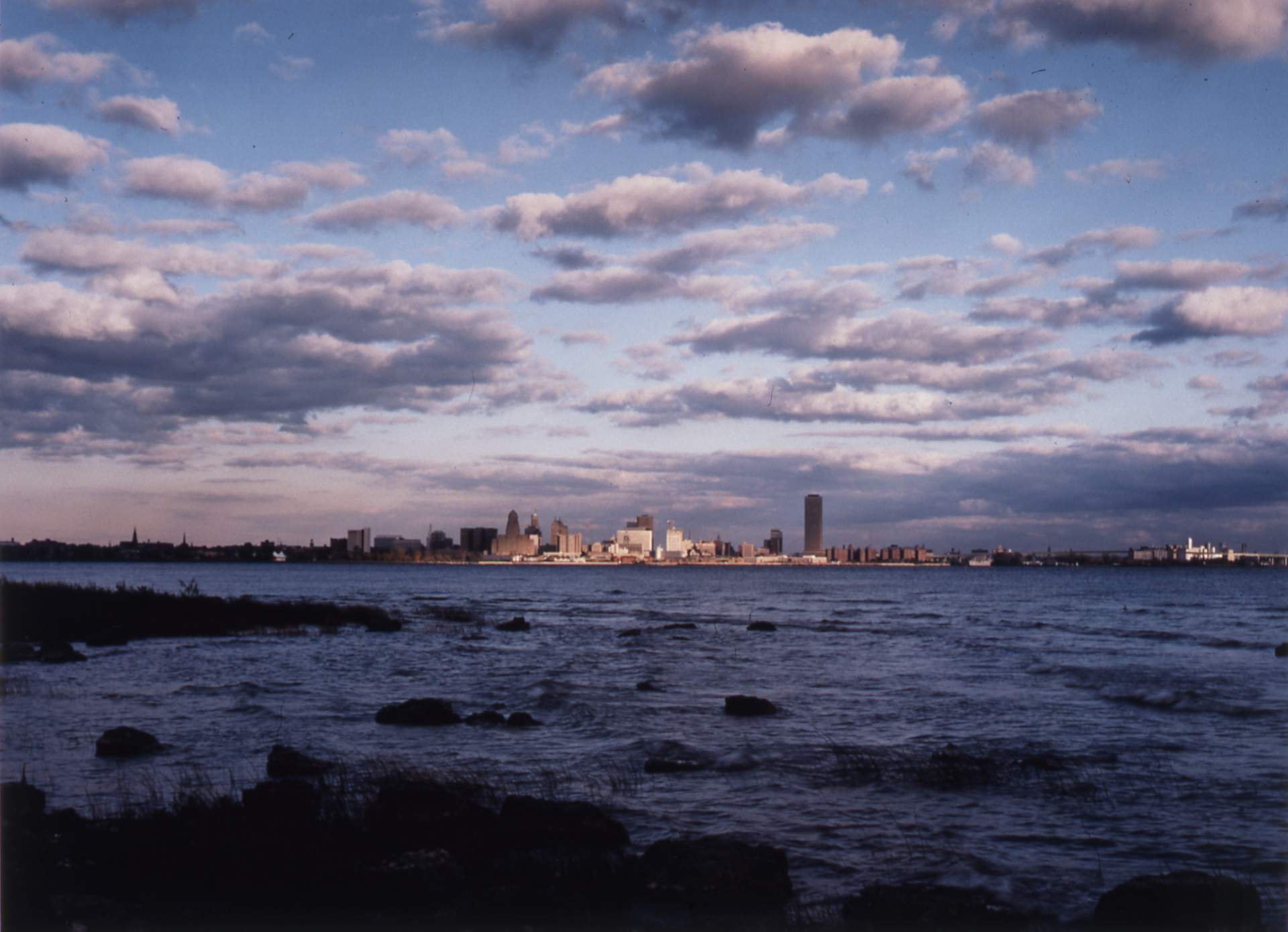 View of Buffalo from Fort Erie