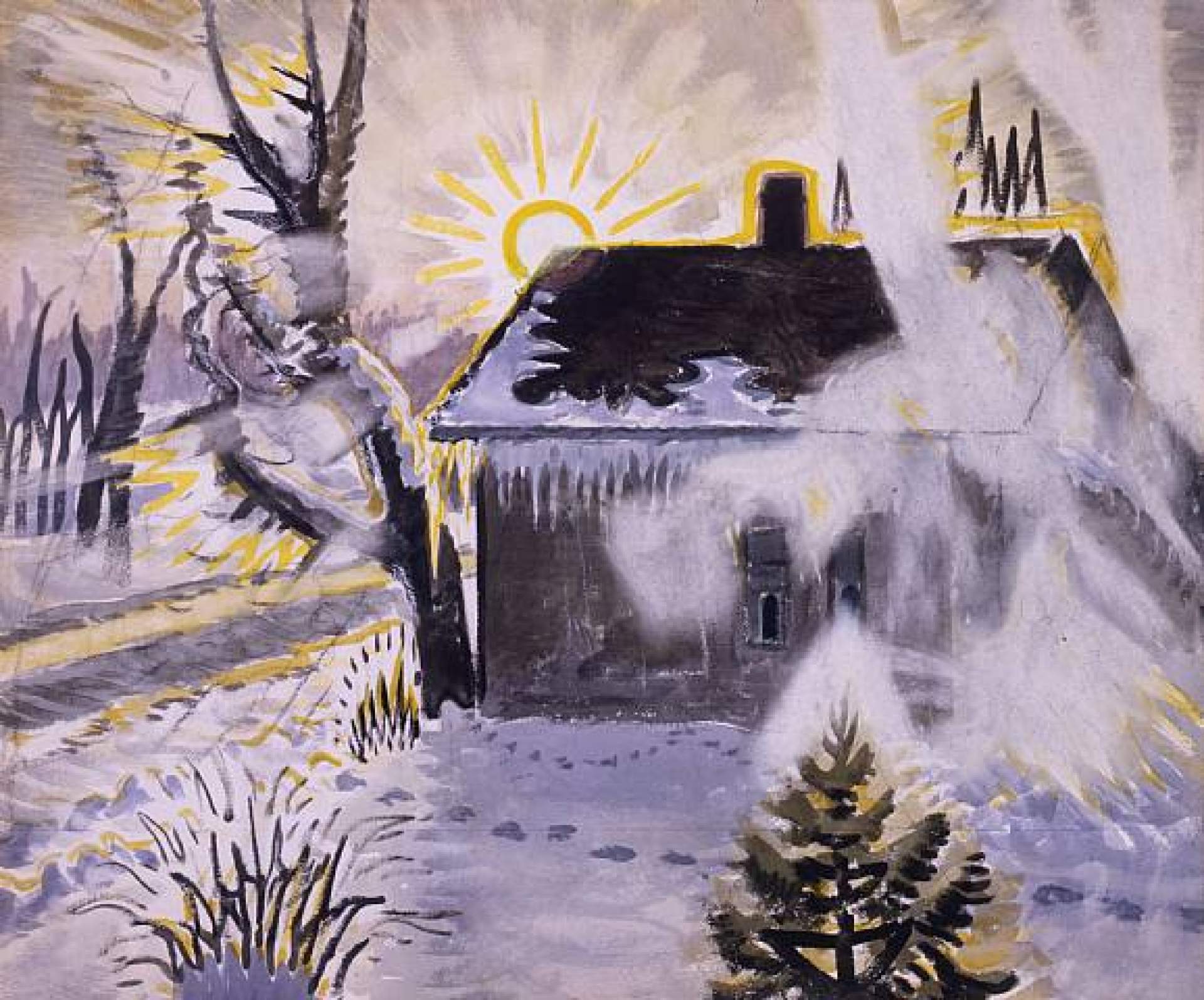 Why we exhibit unfinished works by Charles E. Burchfield