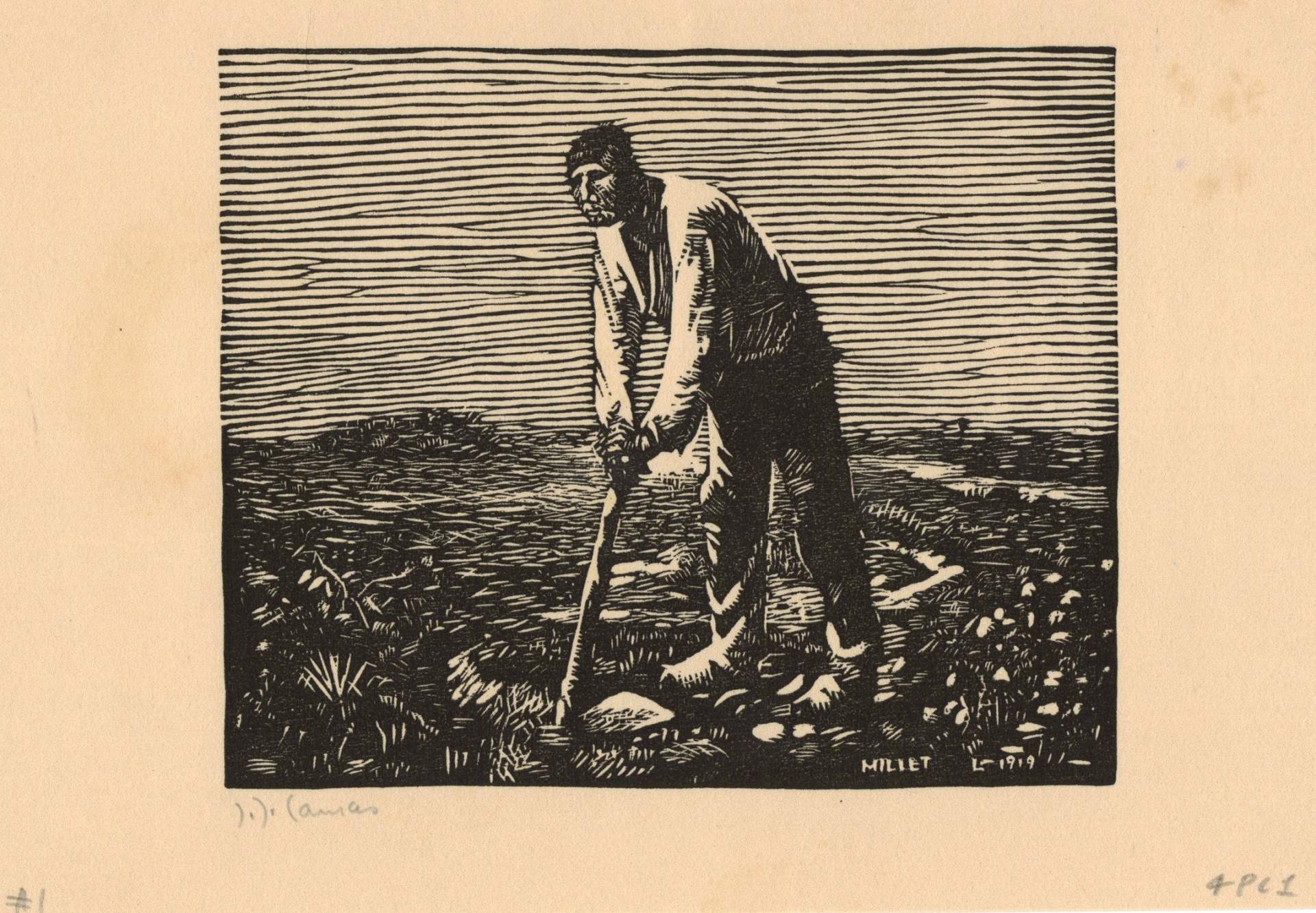 Man with the Hoe, Millet
