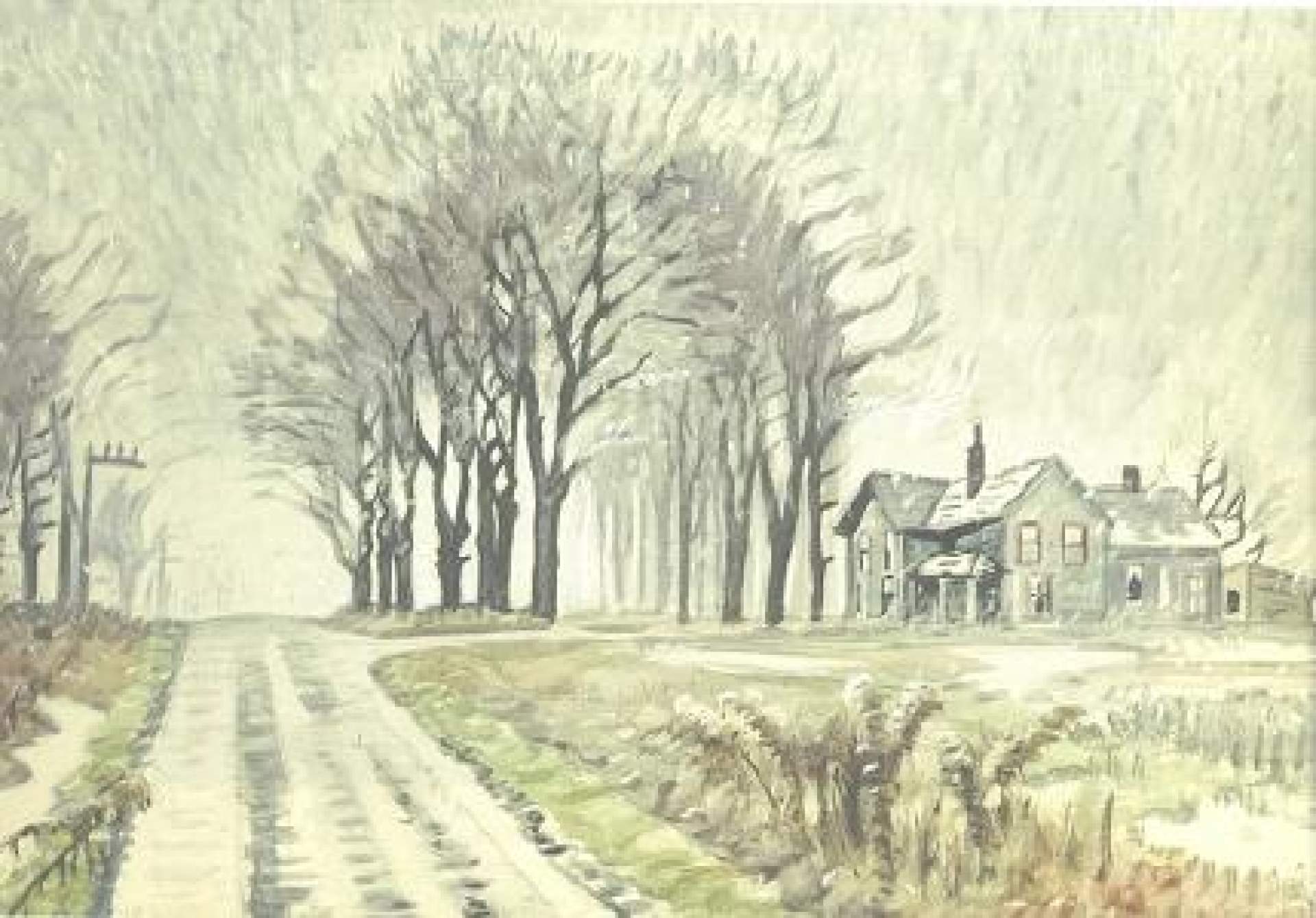 Snowstorm on Sweet Road