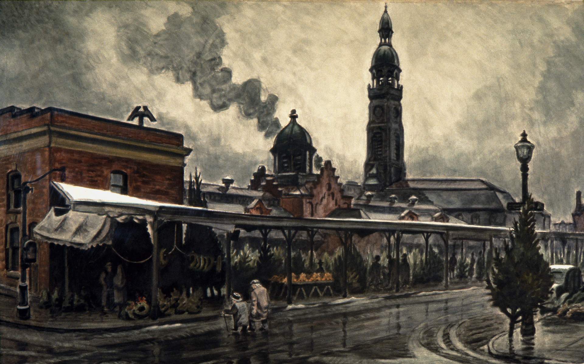The Market at Christmastime