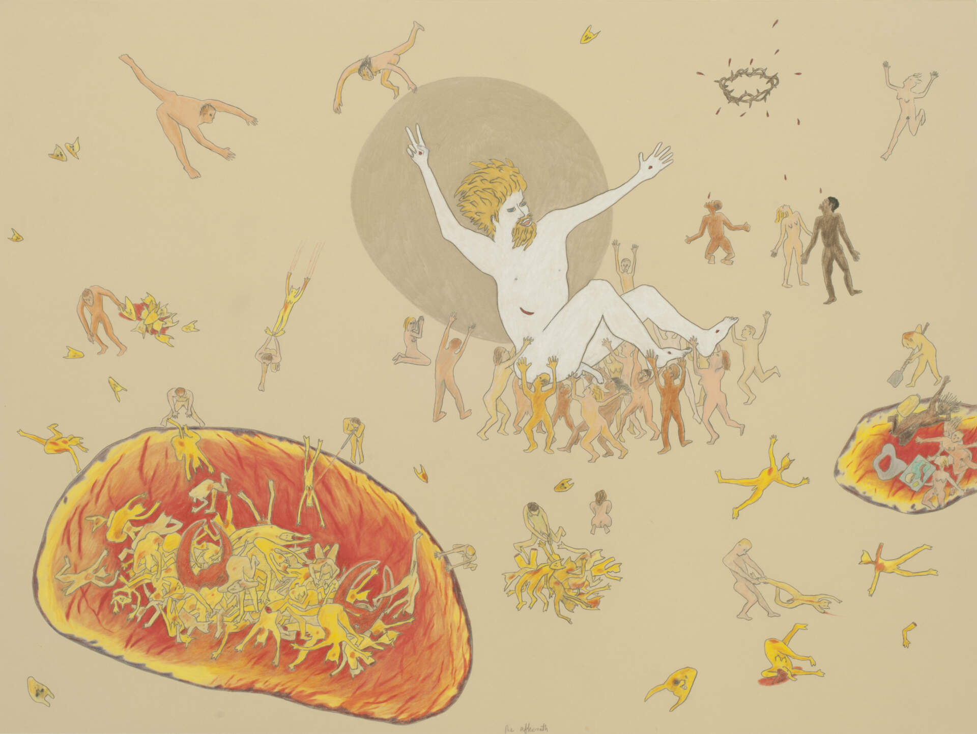 Angels and Demons: Works on Paper by David Schirm