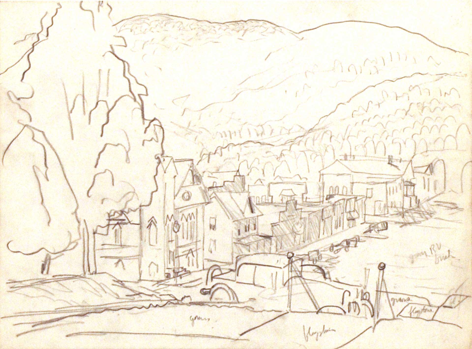 Town Among the Hills