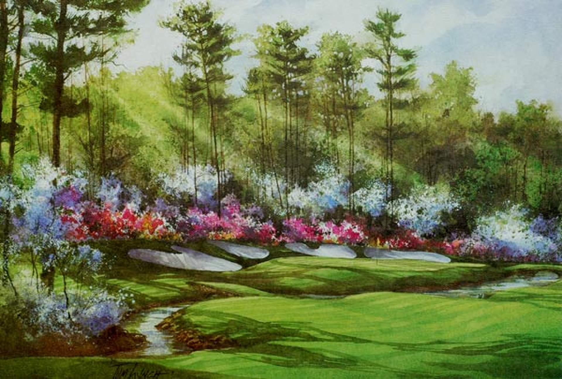 13th at Augusta