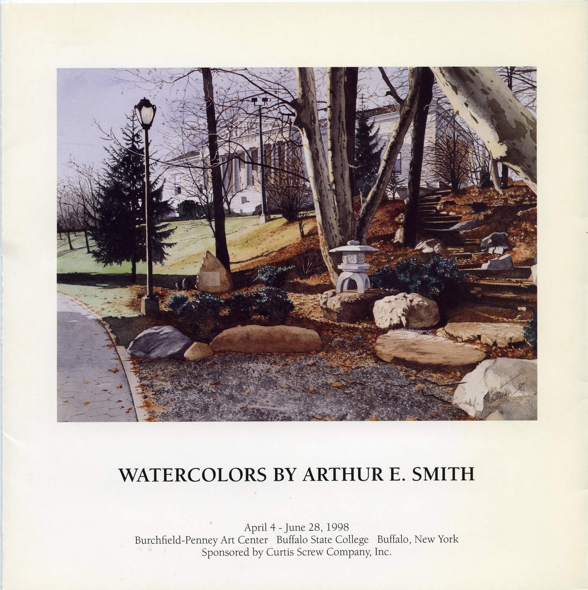 Historical Society Buffalo,Watercolors By Arthur E. Smith