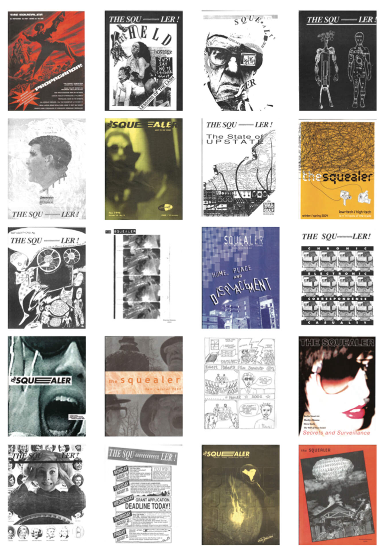 Squeaky Wheel Film & Media Art Center’s 30th Anniversary Exhibition