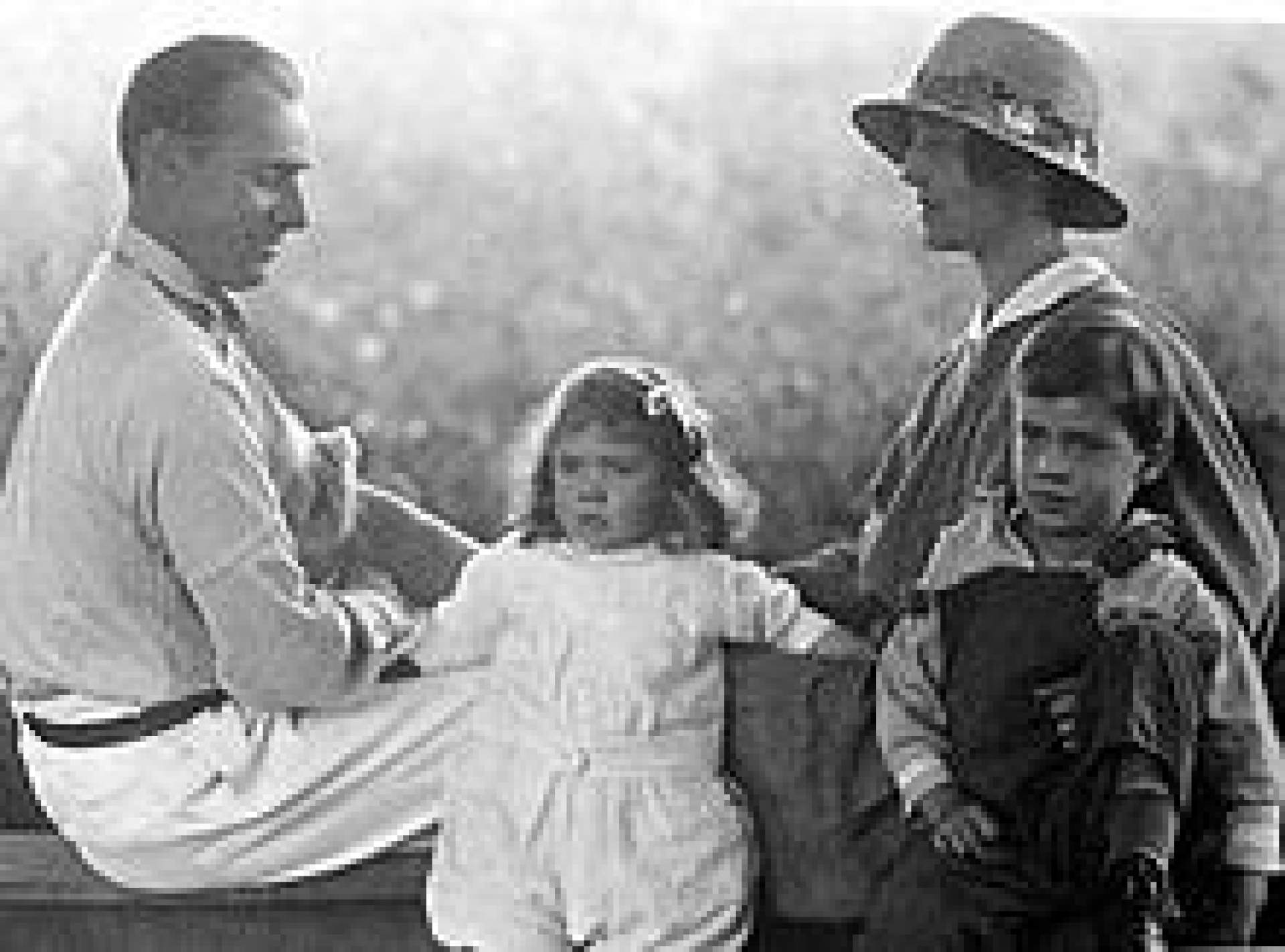 Charles Cary Rumsey and Mary Harriman Rumsey with their children Mary Averell Harriman and Charles Cary